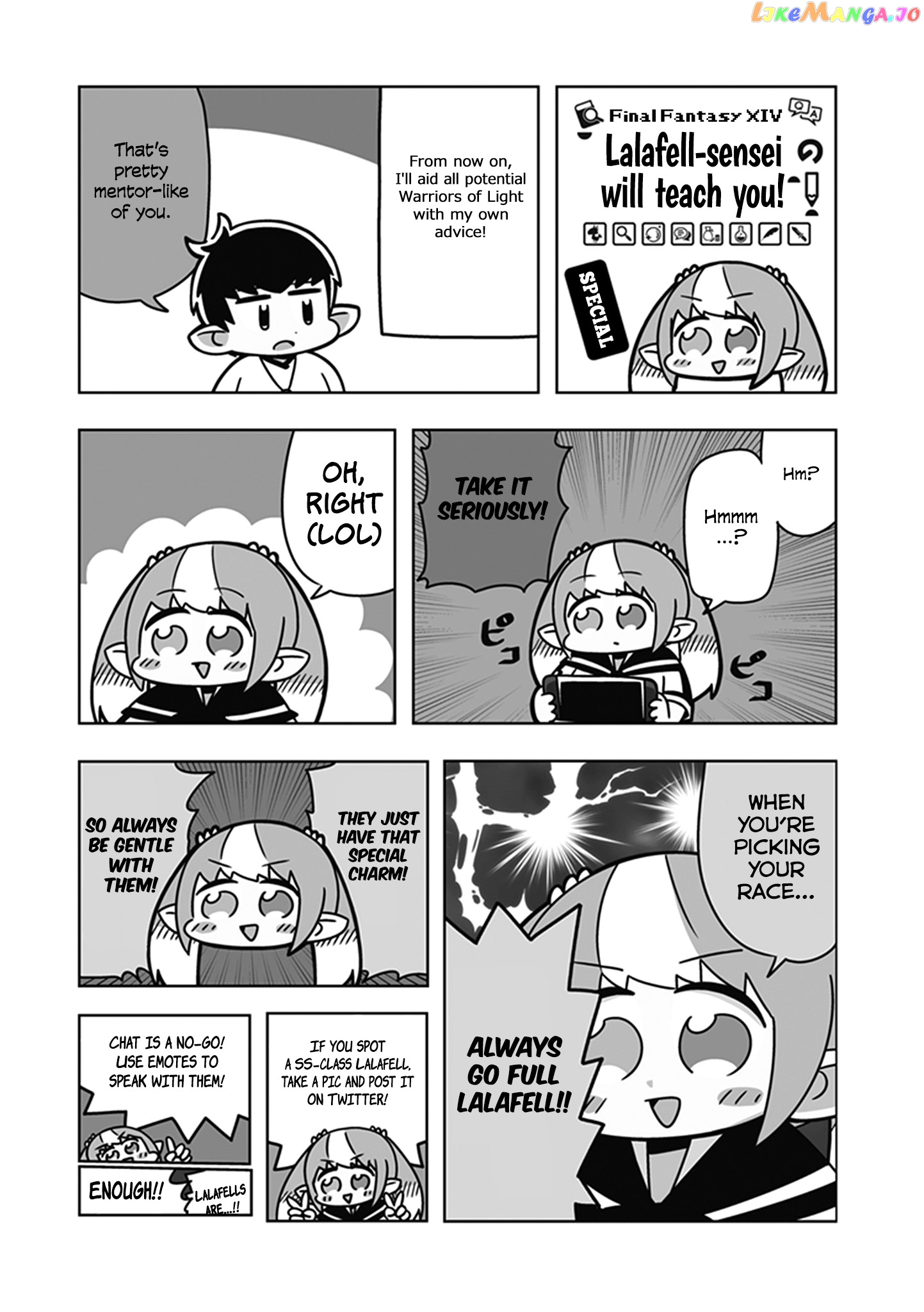 Final Fantasy XIV: Lalafell-sensei Will Teach You! chapter 6.2 - page 8