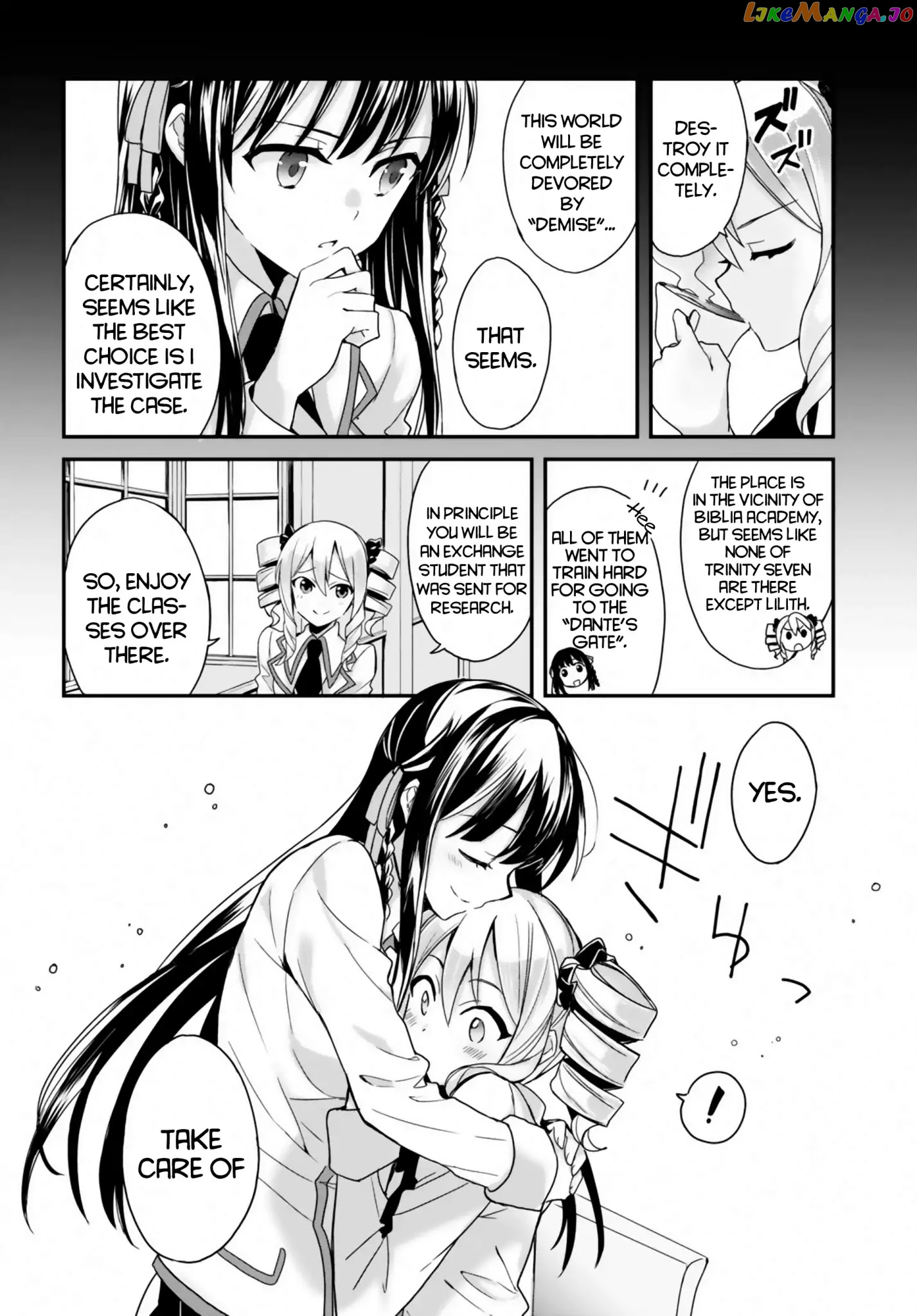 Trinity Seven: Anastasia Holy Story chapter 1 - page 10