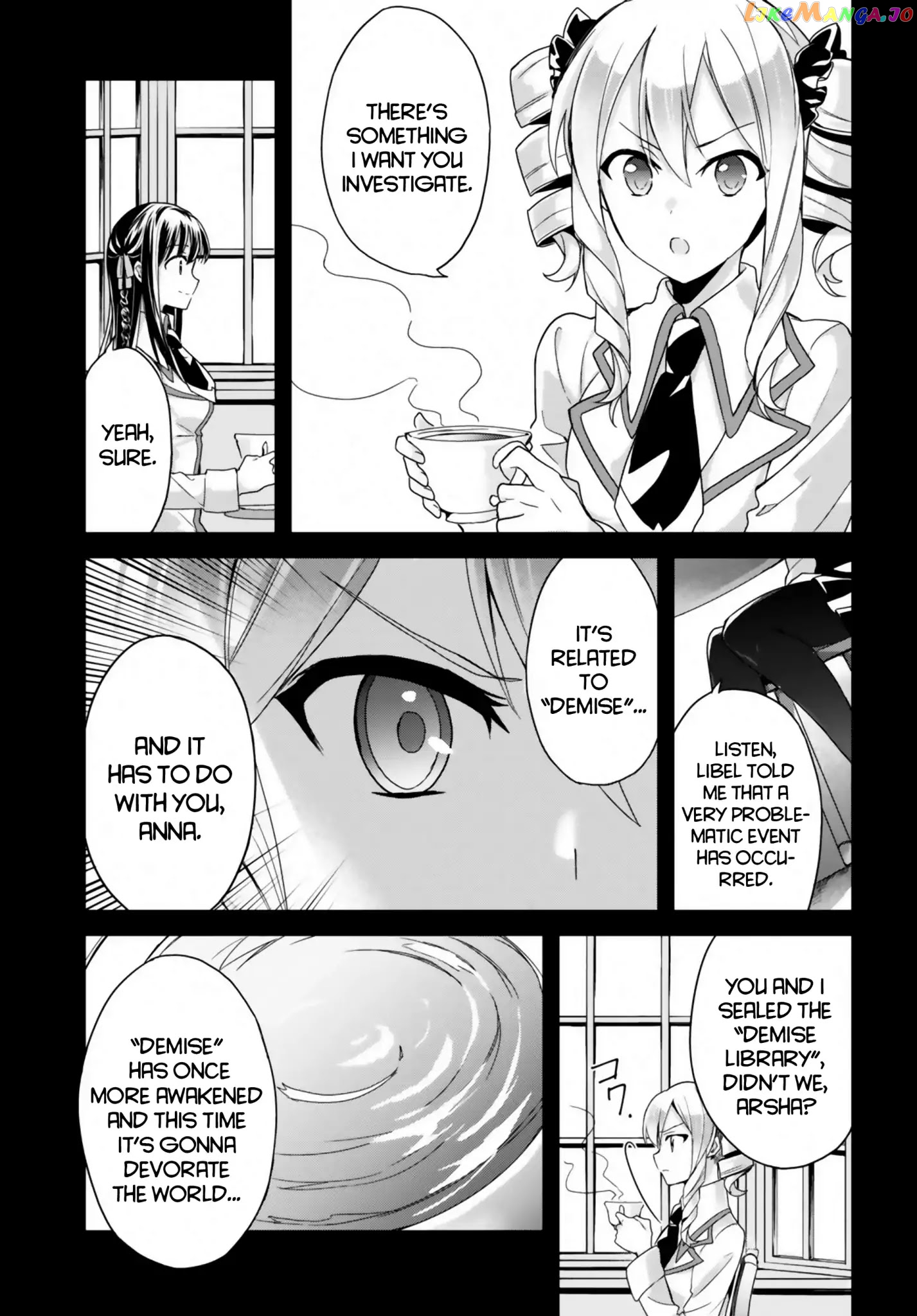 Trinity Seven: Anastasia Holy Story chapter 1 - page 9