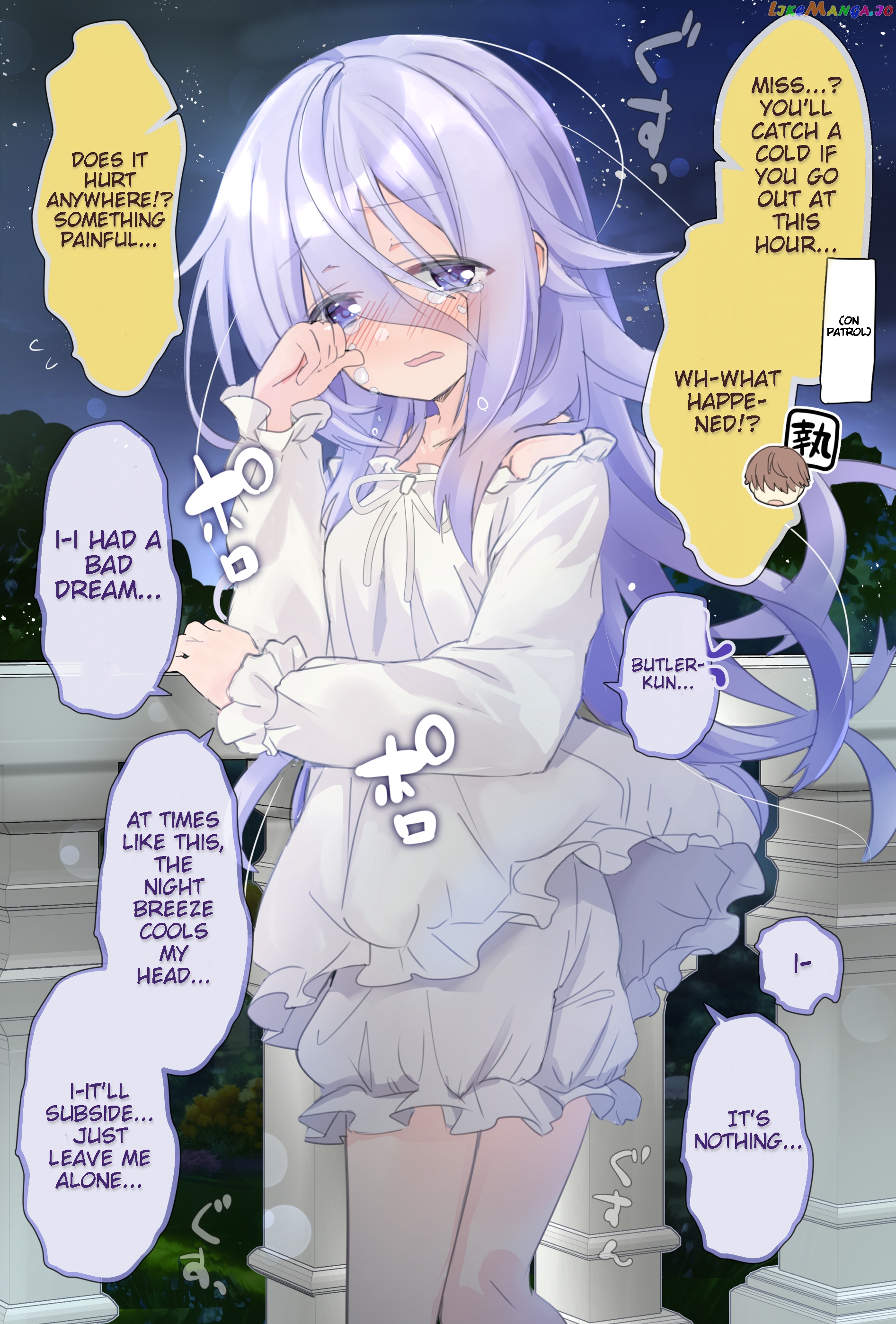 I Became The Butler Of The Gloomy Young Lady In My Class chapter 8 - page 1