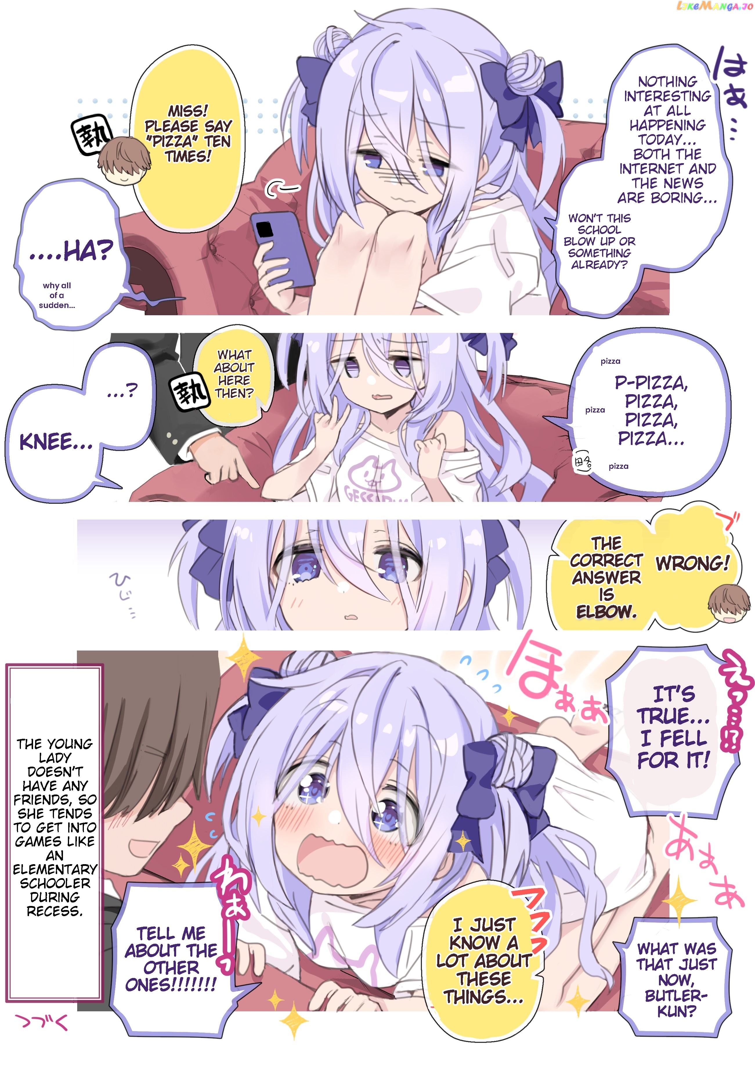 I Became The Butler Of The Gloomy Young Lady In My Class chapter 16 - page 1