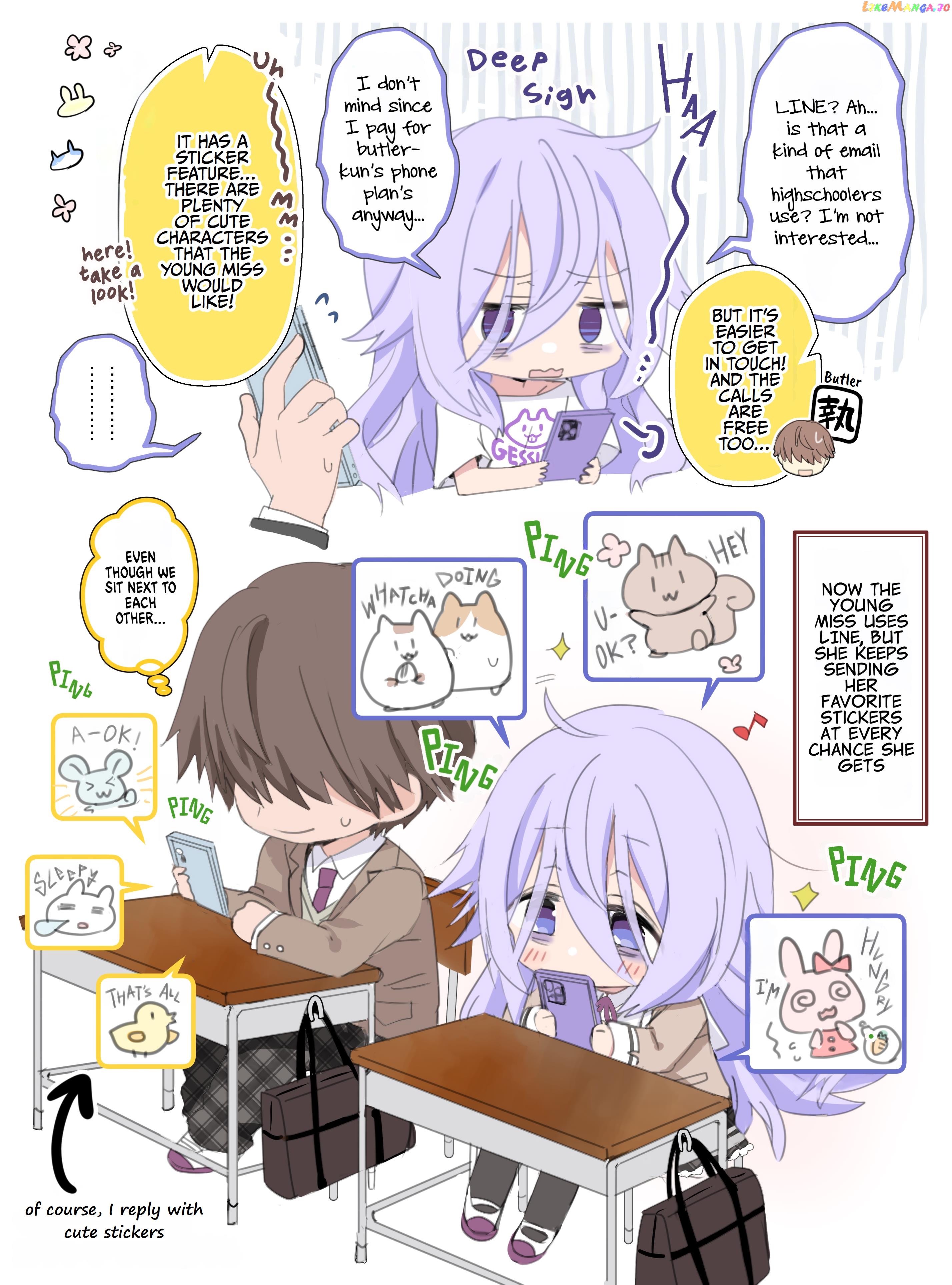 I Became The Butler Of The Gloomy Young Lady In My Class chapter 20 - page 1