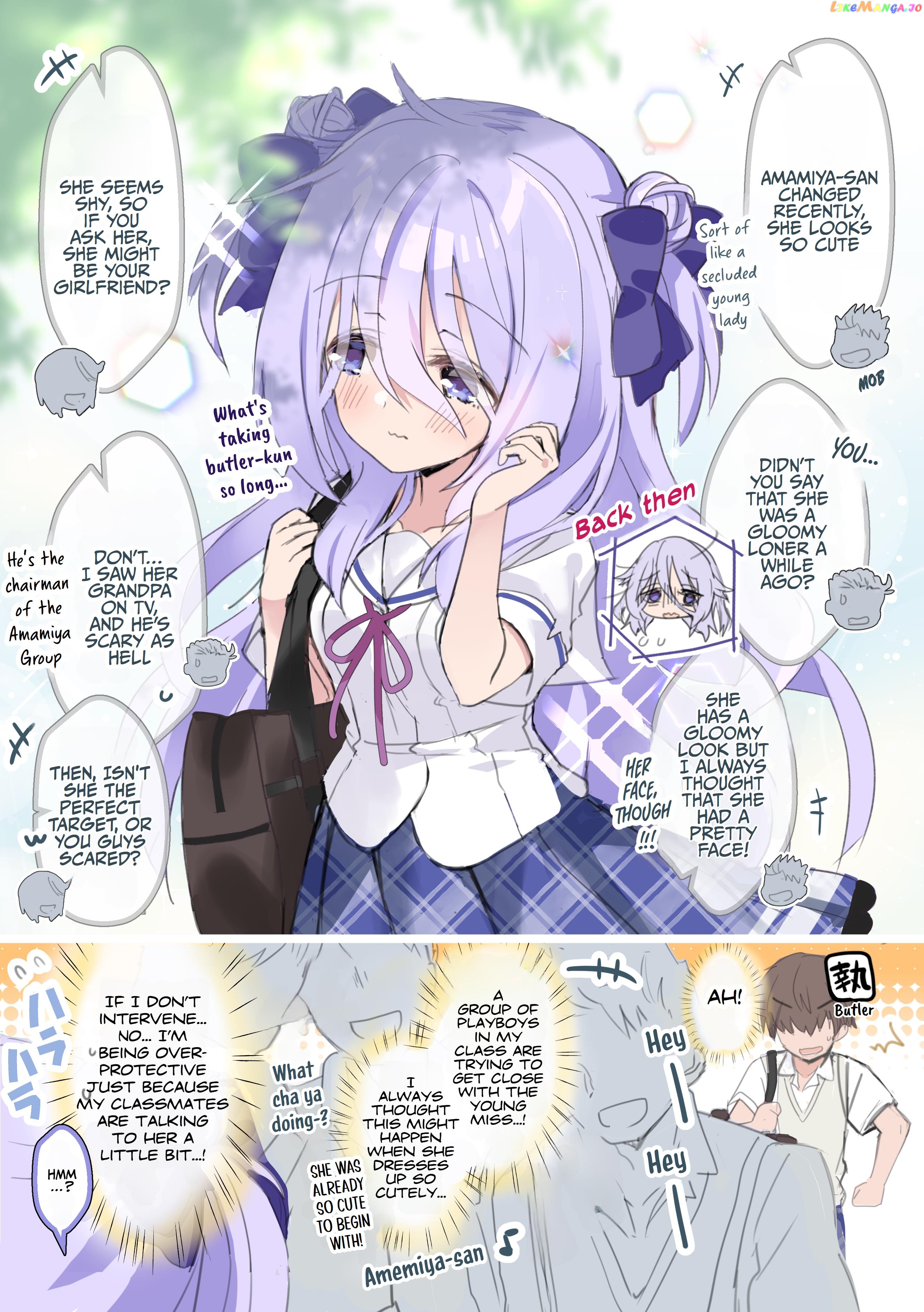 I Became The Butler Of The Gloomy Young Lady In My Class chapter 21 - page 1