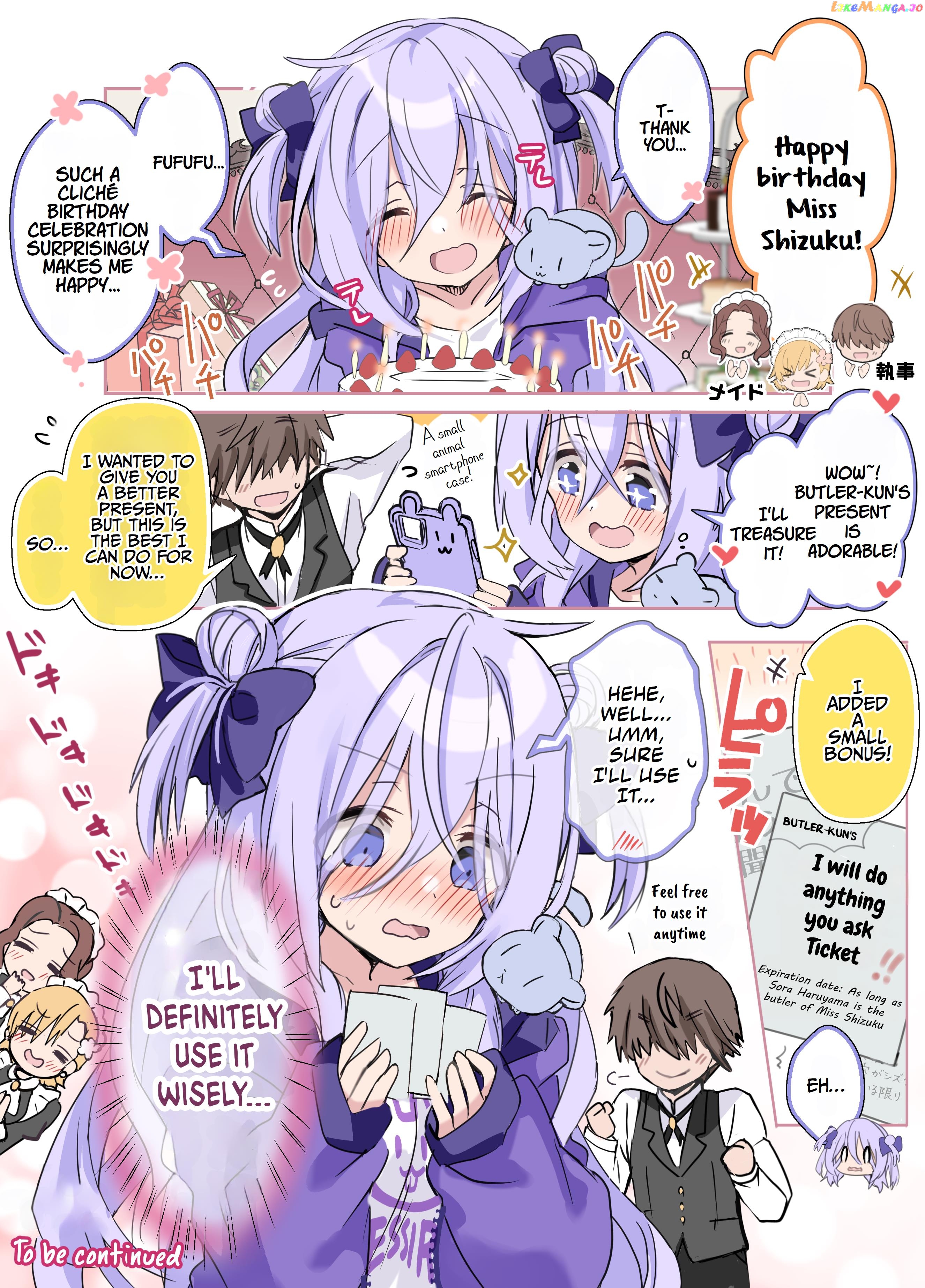 I Became The Butler Of The Gloomy Young Lady In My Class chapter 23 - page 1
