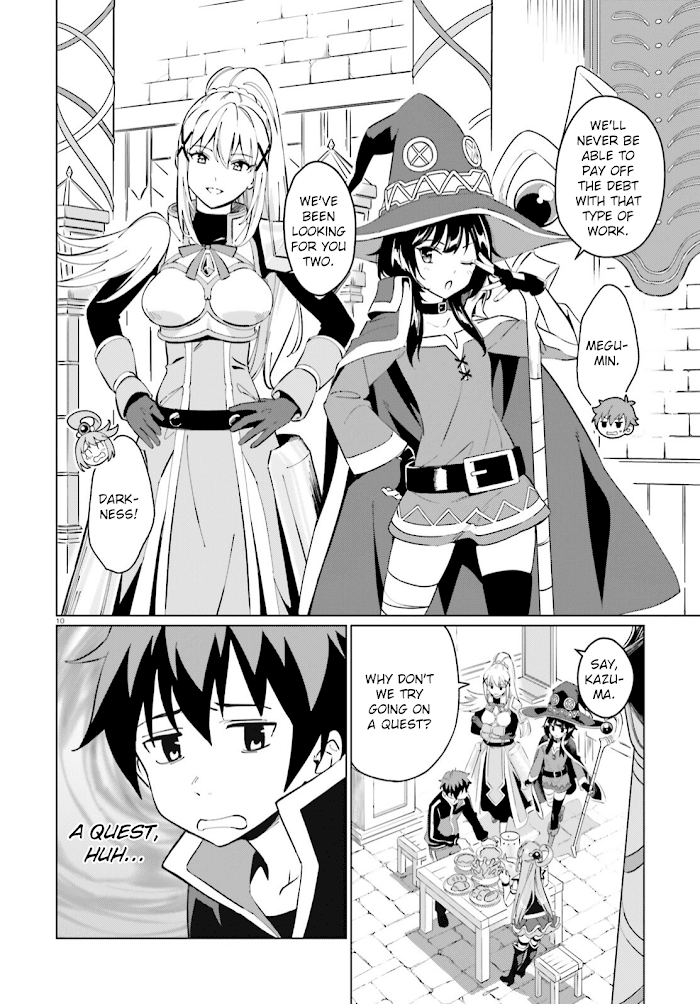 Kono Subarashii Sekai Ni Shukufuku O! Fantastic Days! chapter 1 - page 8