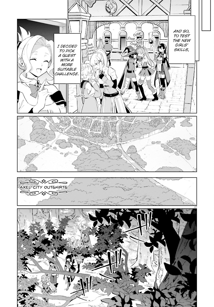 Kono Subarashii Sekai Ni Shukufuku O! Fantastic Days! chapter 2 - page 27
