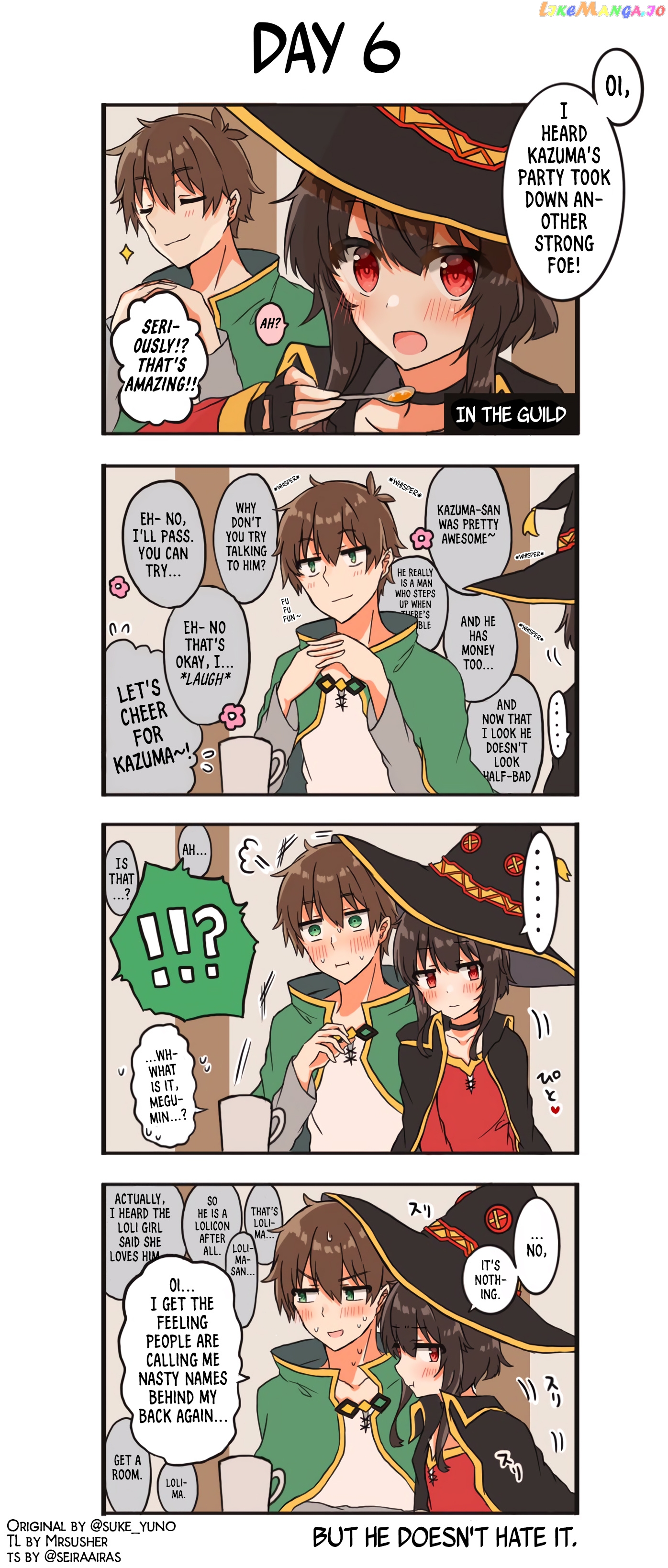 Kono Subarashii Sekai ni Shukufuku wo! - KazuMegu will get married in 100 days (Doujinshi) chapter 6 - page 1
