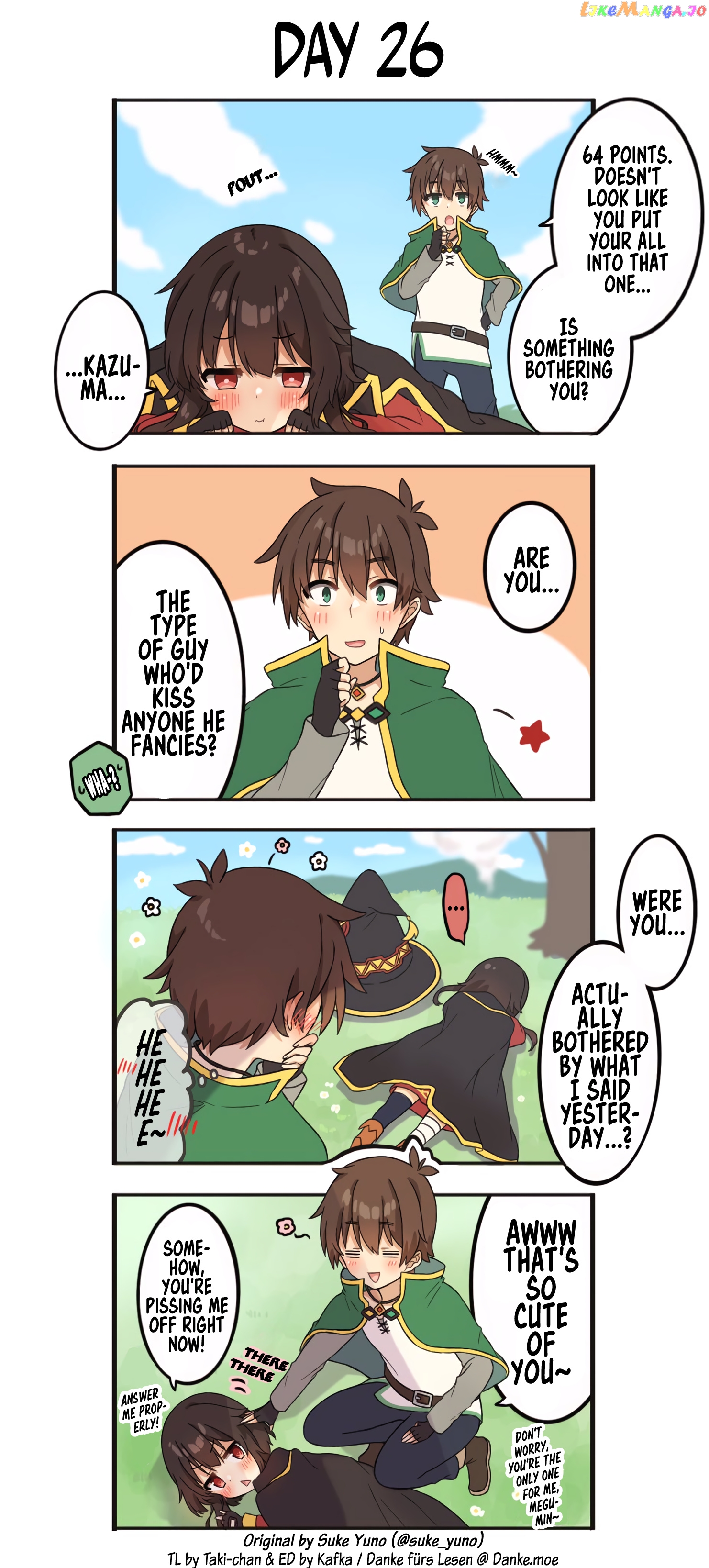 Kono Subarashii Sekai ni Shukufuku wo! - KazuMegu will get married in 100 days (Doujinshi) chapter 26 - page 1