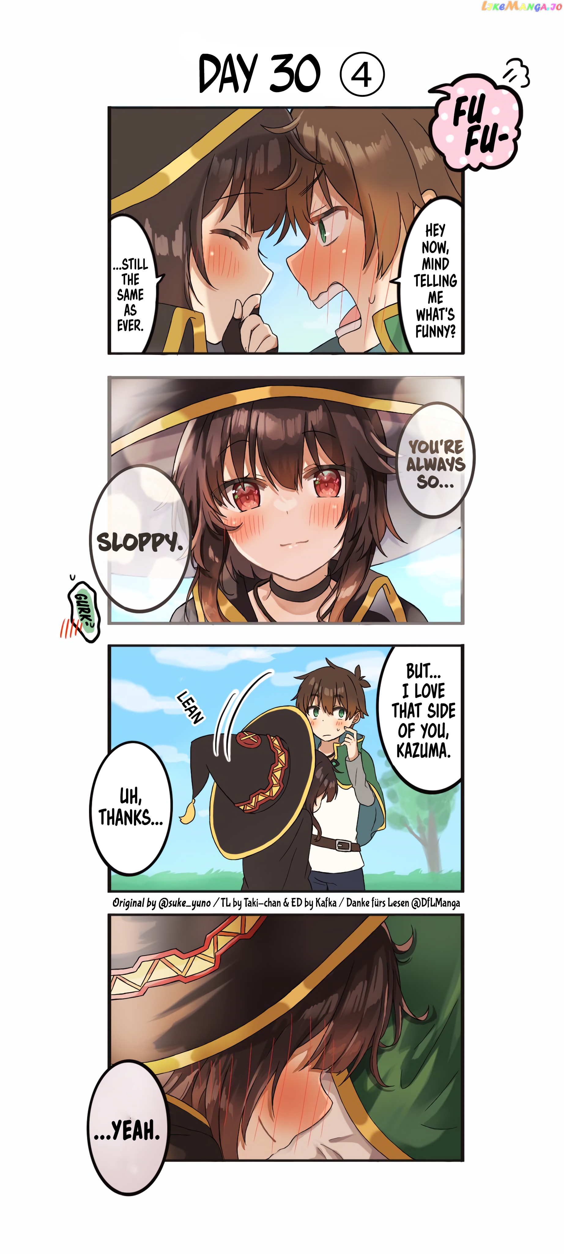 Kono Subarashii Sekai ni Shukufuku wo! - KazuMegu will get married in 100 days (Doujinshi) chapter 30 - page 4