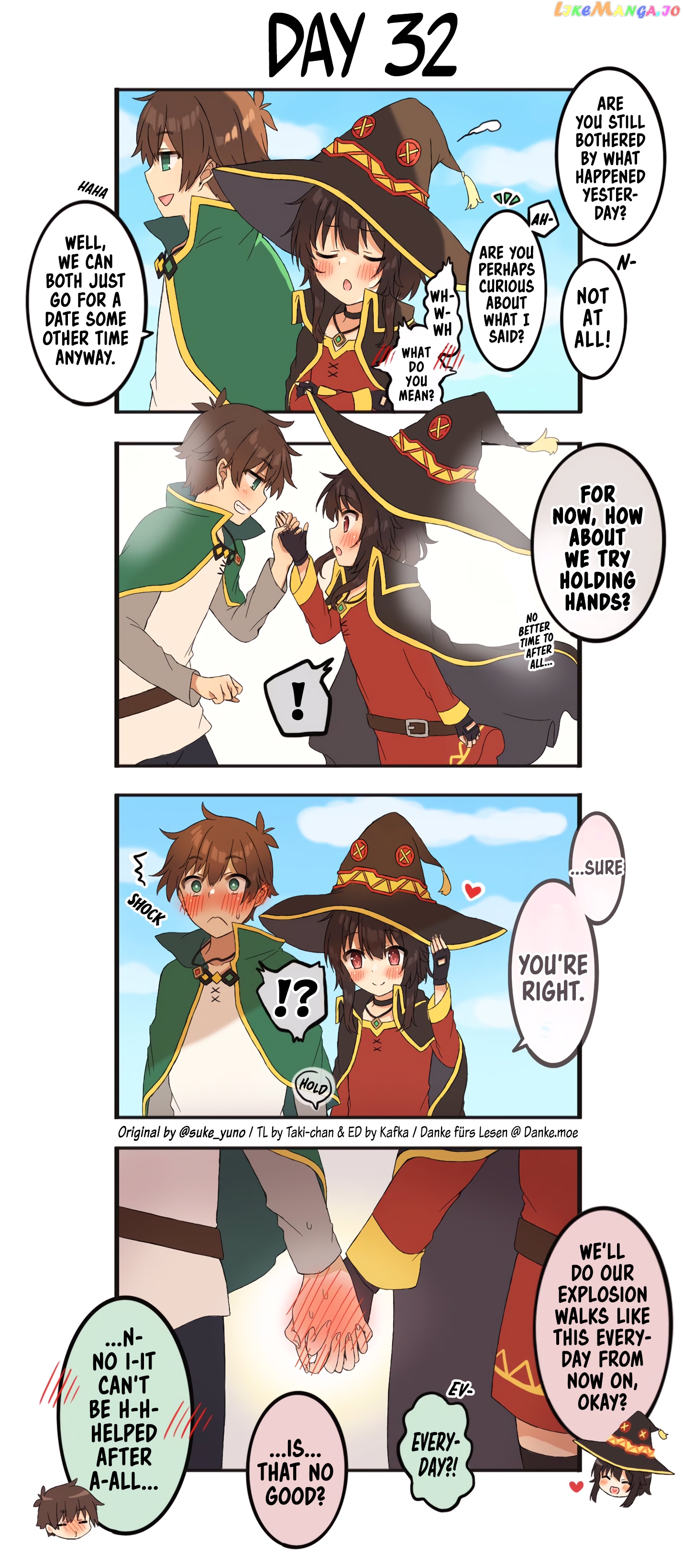 Kono Subarashii Sekai ni Shukufuku wo! - KazuMegu will get married in 100 days (Doujinshi) chapter 32 - page 1
