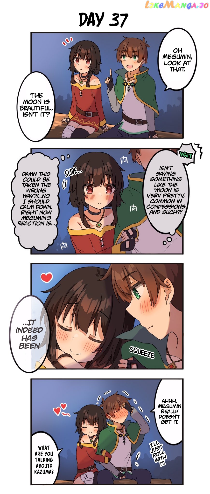 Kono Subarashii Sekai ni Shukufuku wo! - KazuMegu will get married in 100 days (Doujinshi) chapter 37 - page 1