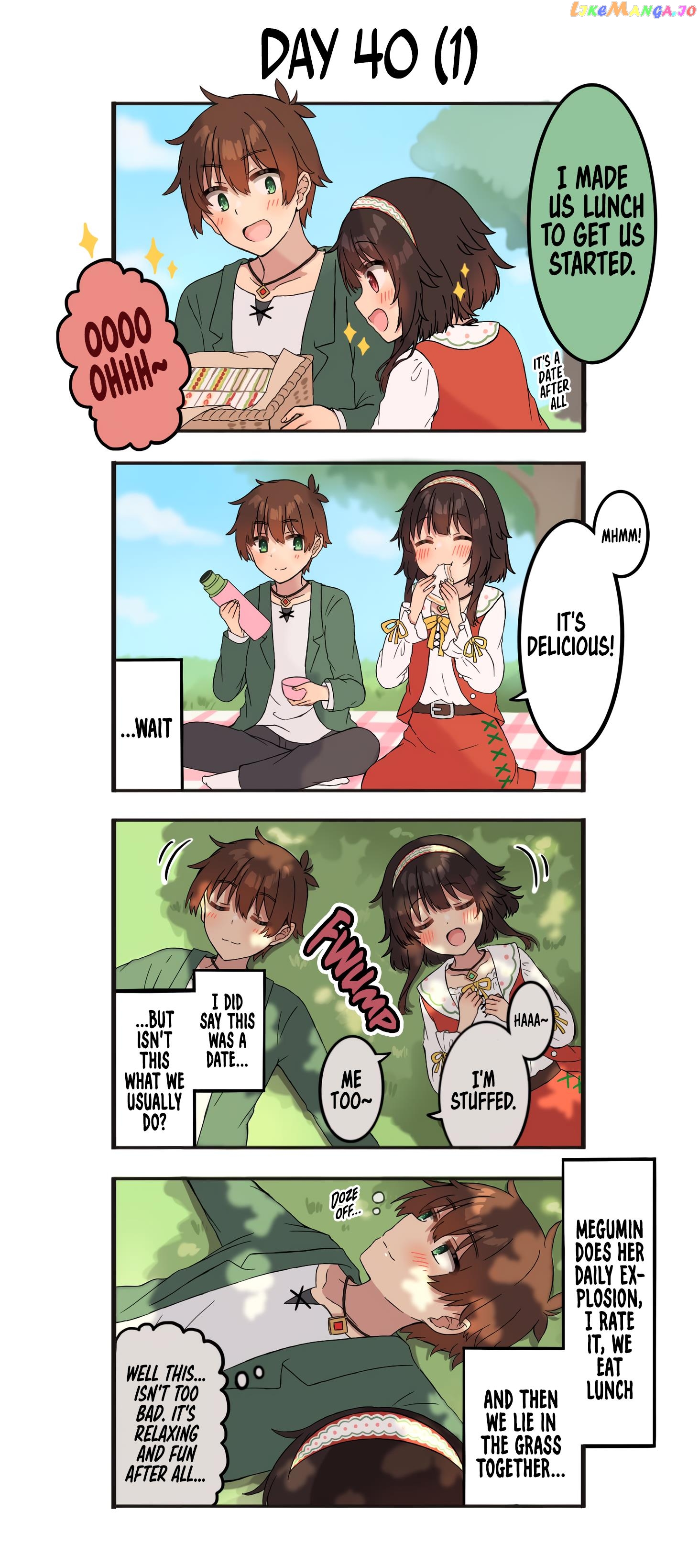 Kono Subarashii Sekai ni Shukufuku wo! - KazuMegu will get married in 100 days (Doujinshi) chapter 40 - page 1