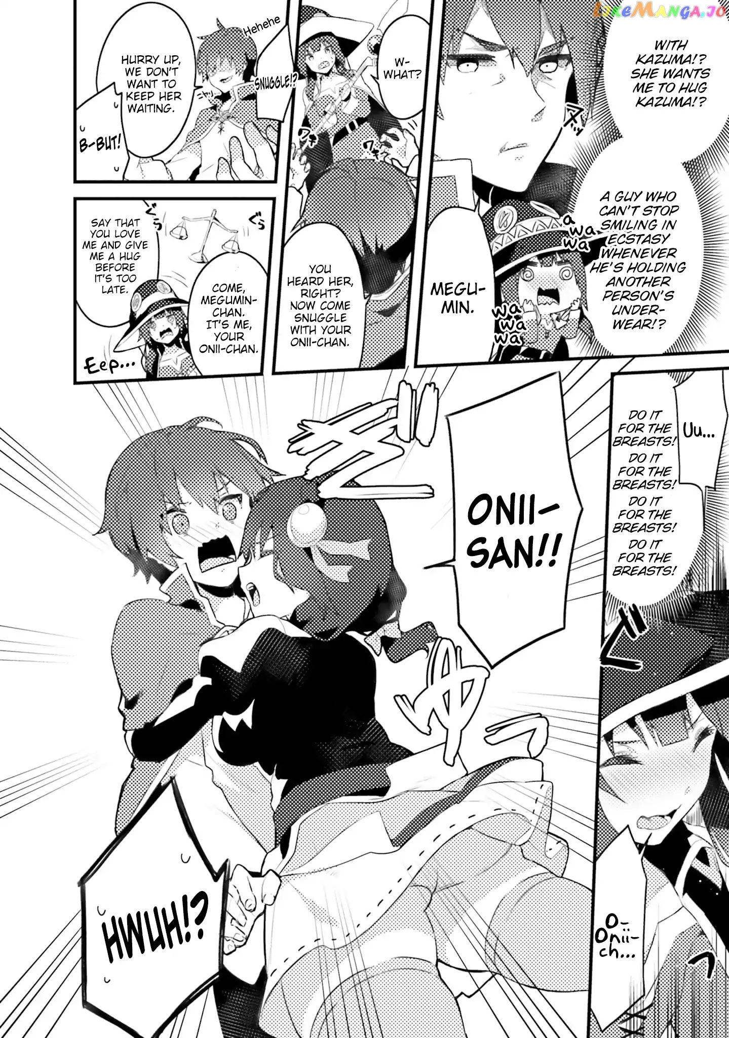 Kono Subarashii Sekai ni Shukufuku wo! Megumin Anthology Aka chapter 3 - page 4