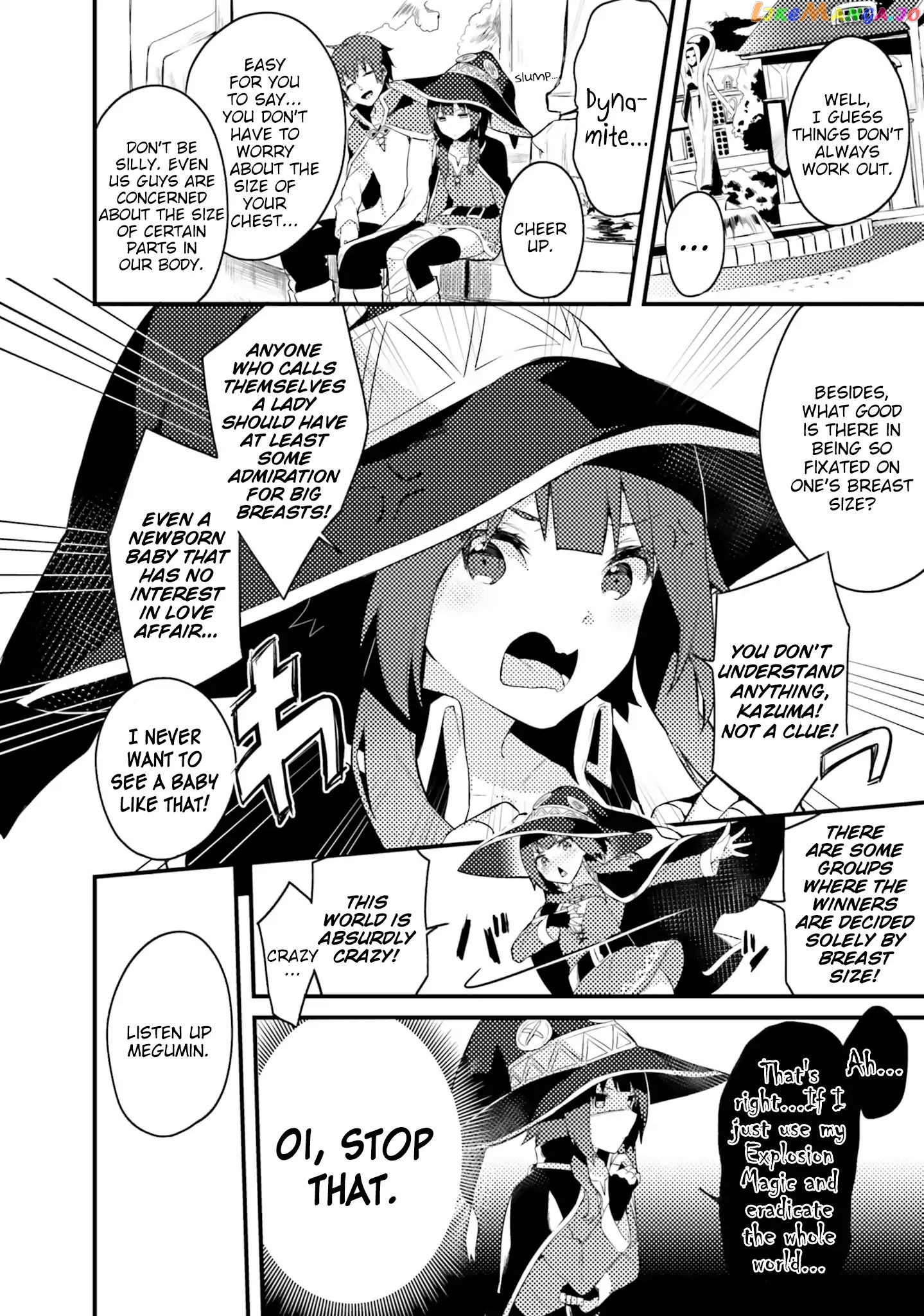 Kono Subarashii Sekai ni Shukufuku wo! Megumin Anthology Aka chapter 3 - page 8