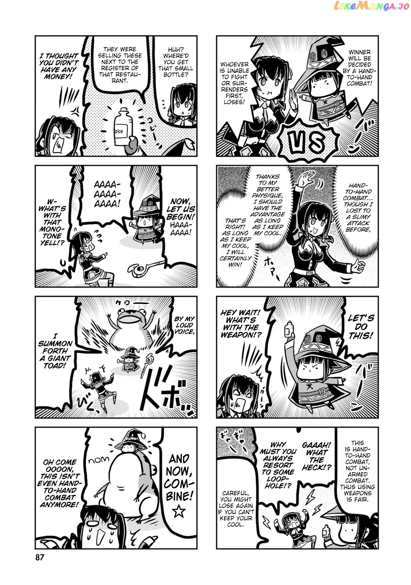 Kono Subarashii Sekai ni Shukufuku wo! Megumin Anthology Aka chapter 7 - page 7