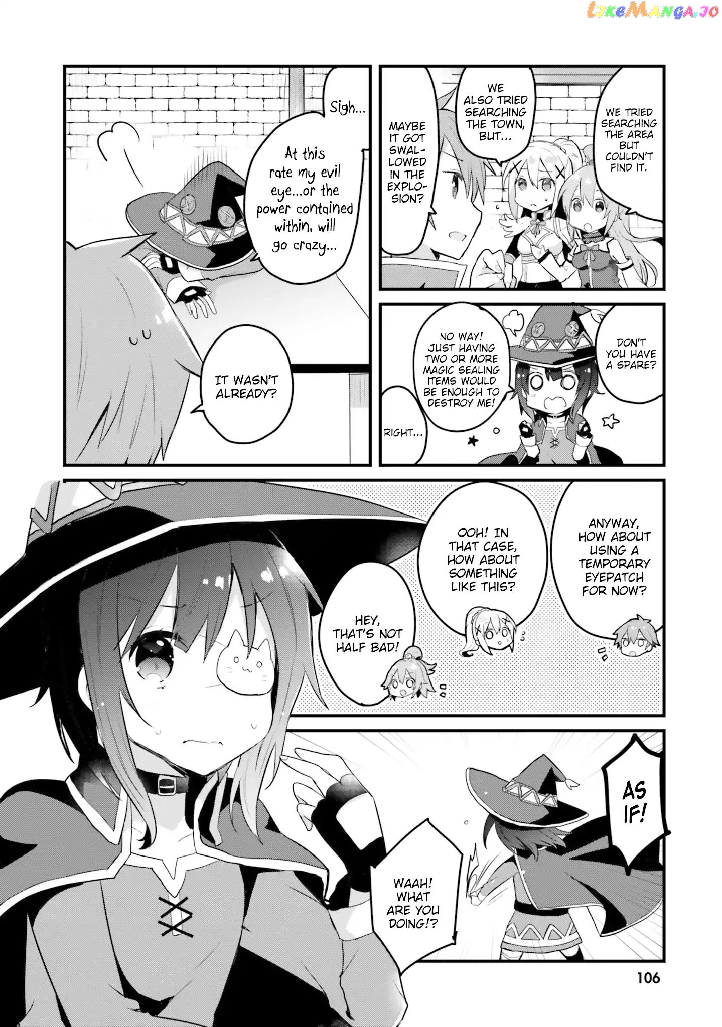 Kono Subarashii Sekai ni Shukufuku wo! Megumin Anthology Aka chapter 9 - page 2