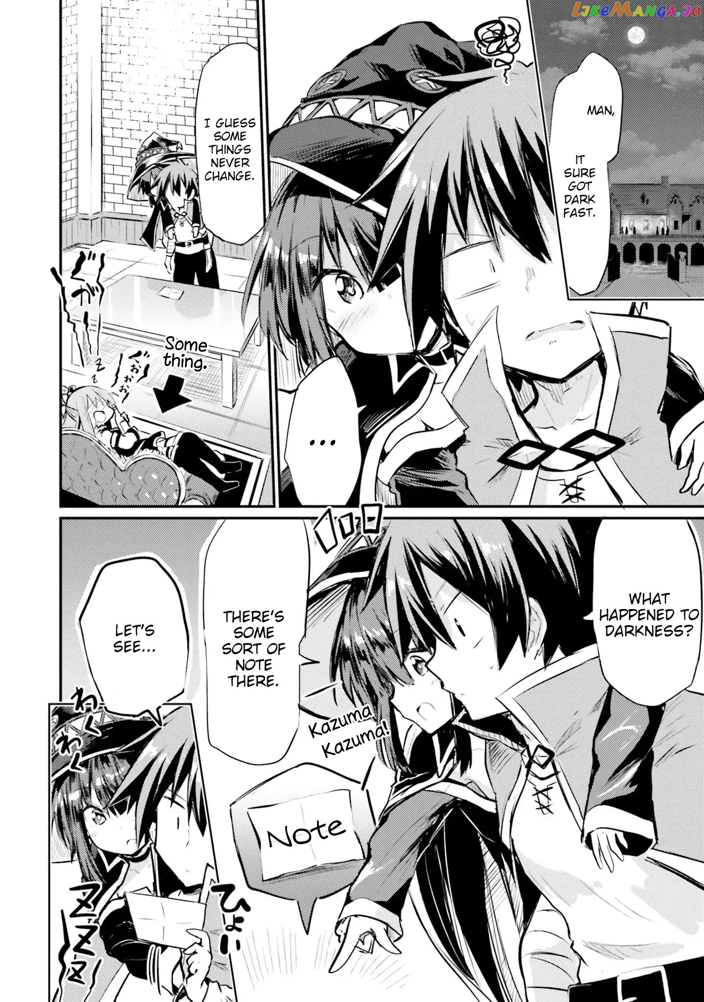 Kono Subarashii Sekai ni Shukufuku wo! Megumin Anthology Aka chapter 13 - page 2