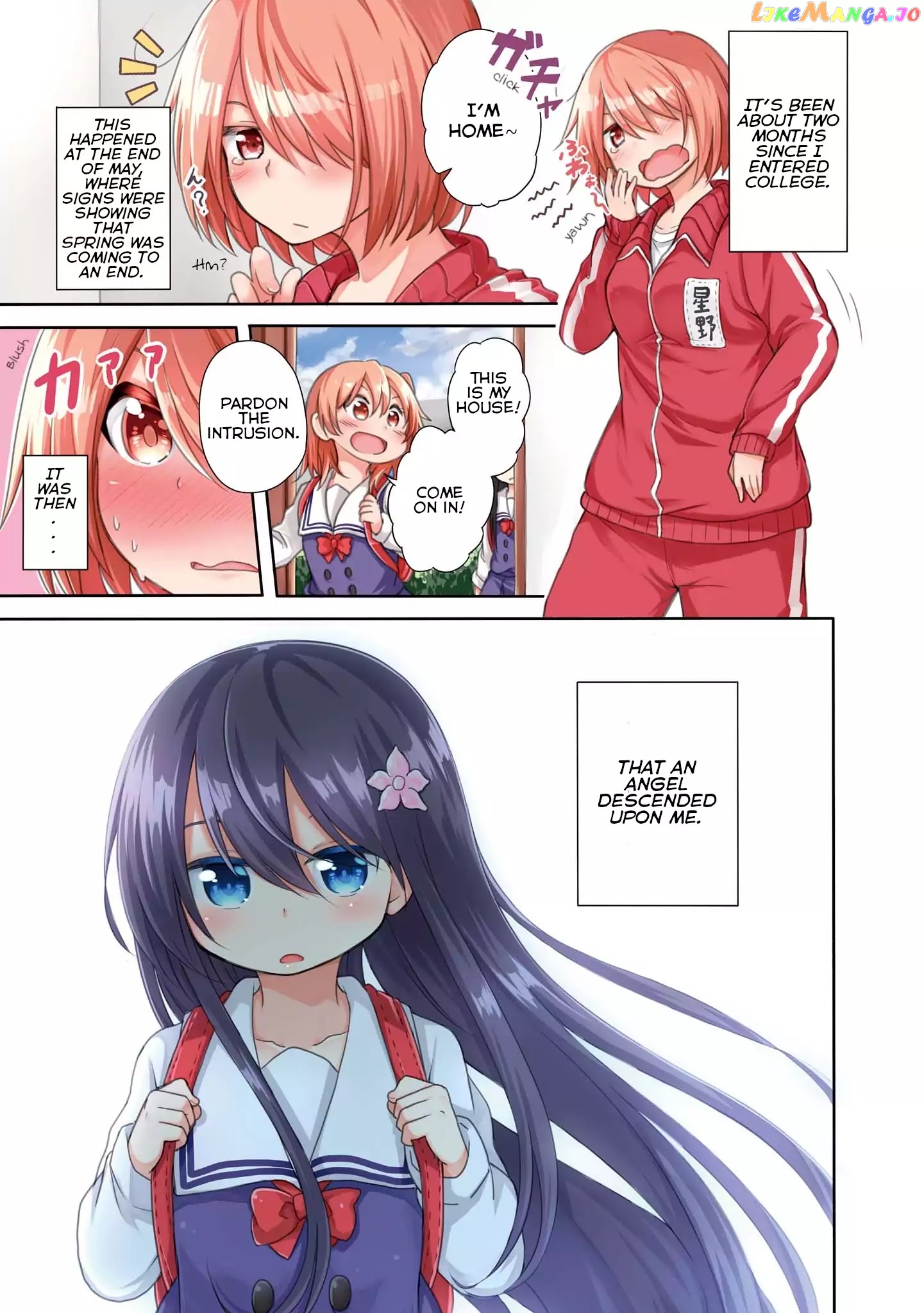 Watashi Ni Tenshi Ga Maiorita! chapter 1 - page 2