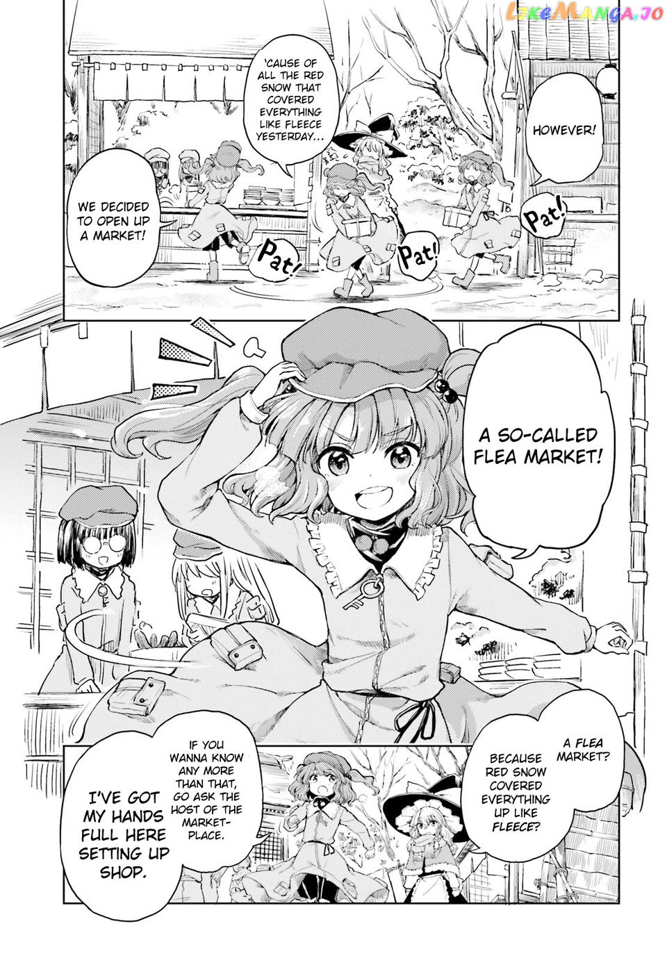 Touhou Suichouka ~ Lotus Eater-Tachi No Suisei chapter 37 - page 7
