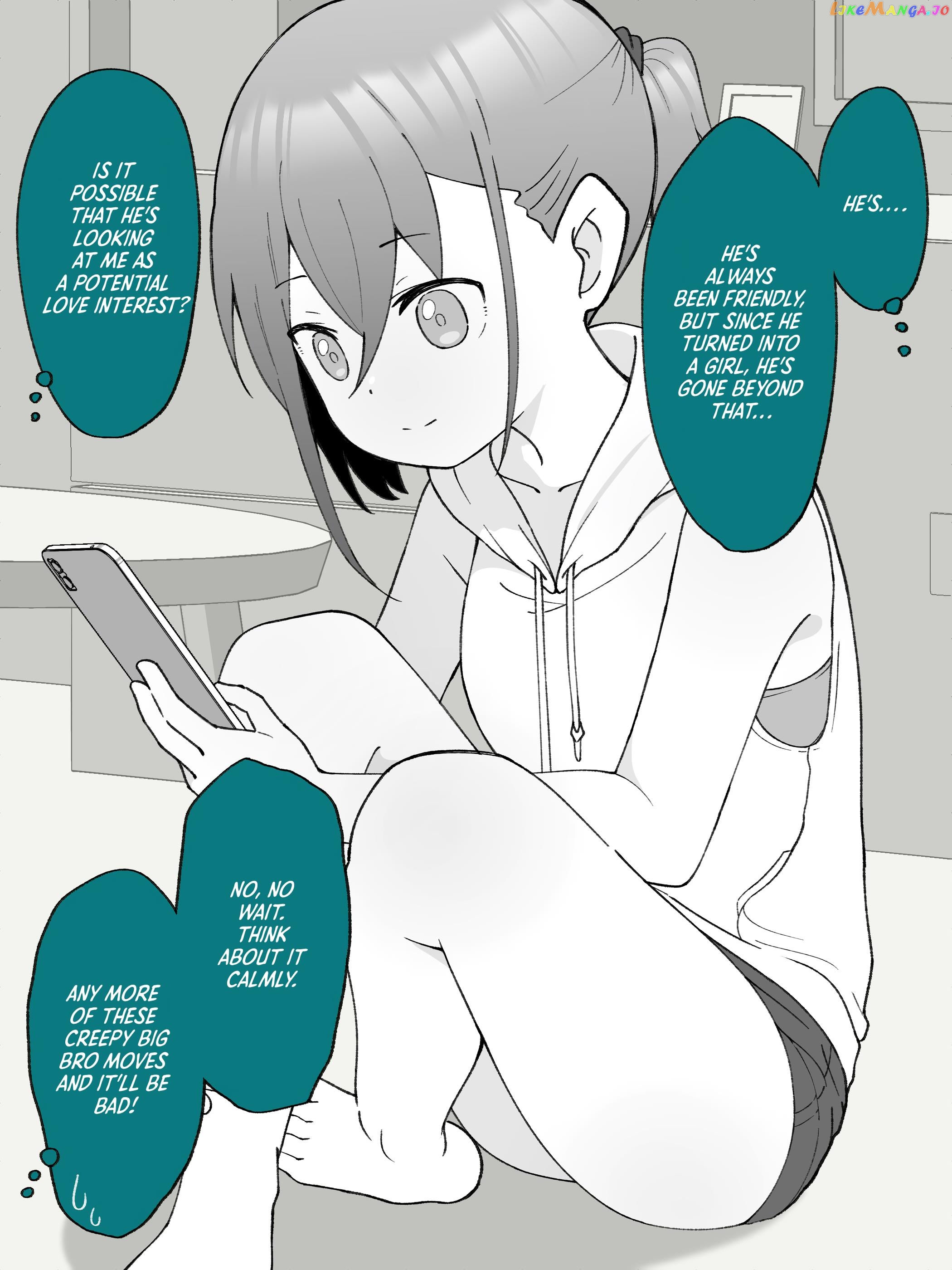 Hisashiburi Ni Jikka Ni Kaettara Otouto Ga Ts Shiteta. chapter 34 - page 1