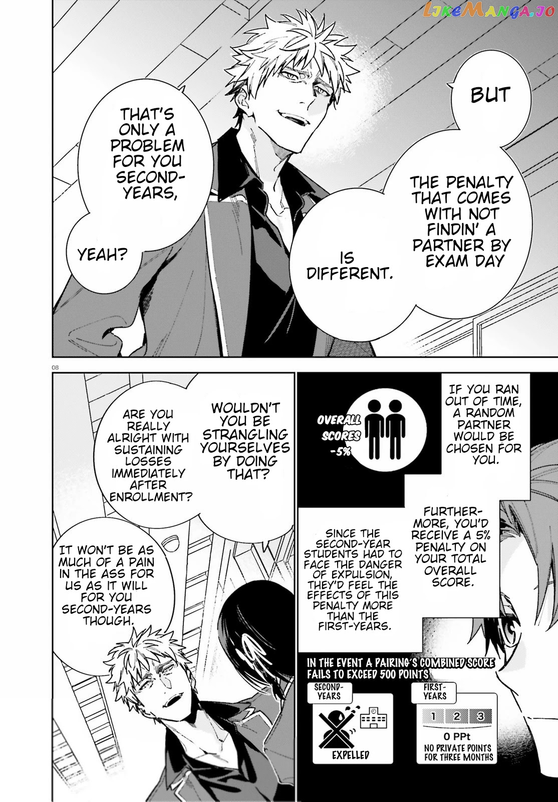 Youkoso Jitsuryoku Shijou Shugi No Kyoushitsu E: 2-Nensei-Hen chapter 3 - page 8