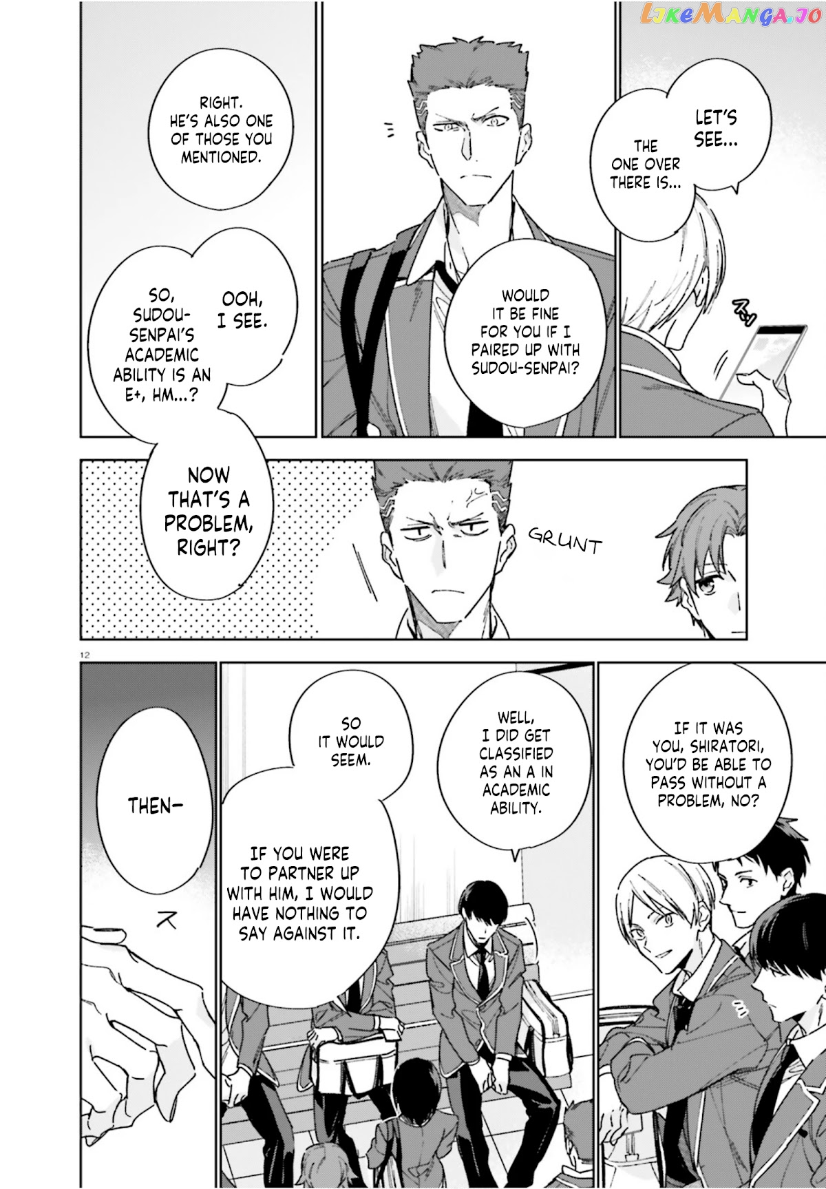 Youkoso Jitsuryoku Shijou Shugi No Kyoushitsu E: 2-Nensei-Hen chapter 4 - page 13