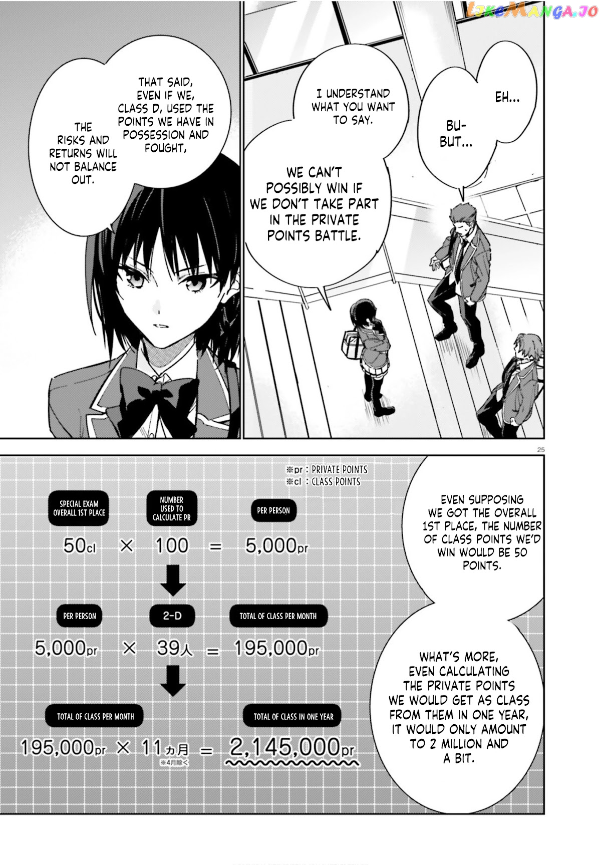 Youkoso Jitsuryoku Shijou Shugi No Kyoushitsu E: 2-Nensei-Hen chapter 4 - page 26