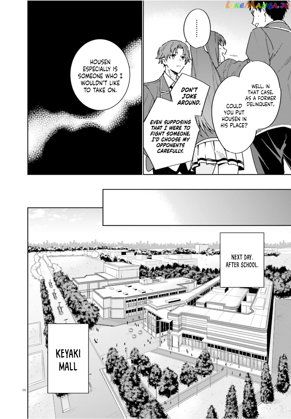 Youkoso Jitsuryoku Shijou Shugi No Kyoushitsu E: 2-Nensei-Hen chapter 4 - page 7