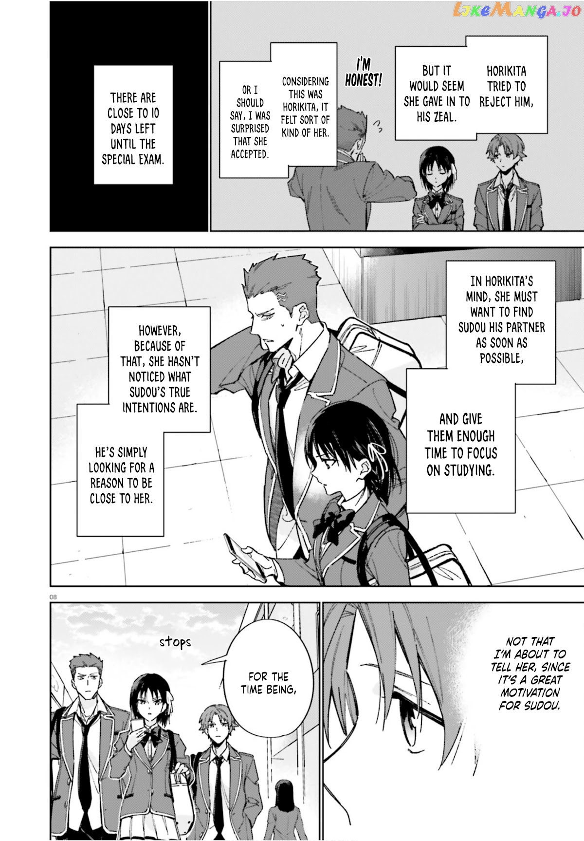 Youkoso Jitsuryoku Shijou Shugi No Kyoushitsu E: 2-Nensei-Hen chapter 4 - page 9