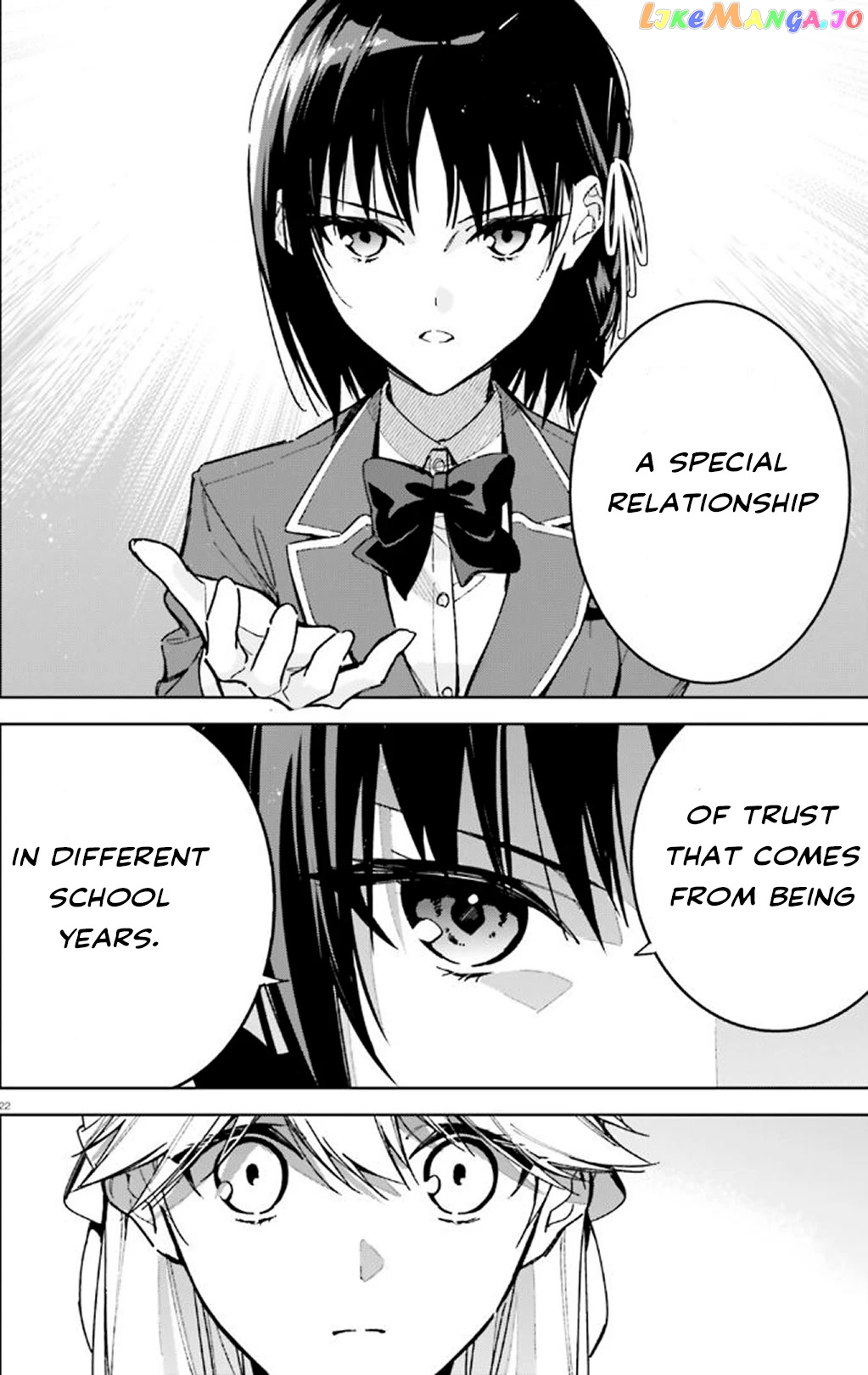 Youkoso Jitsuryoku Shijou Shugi No Kyoushitsu E: 2-Nensei-Hen chapter 9 - page 22