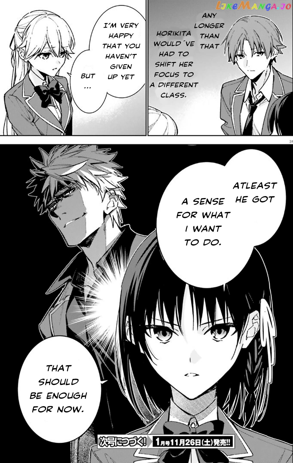 Youkoso Jitsuryoku Shijou Shugi No Kyoushitsu E: 2-Nensei-Hen chapter 9 - page 31