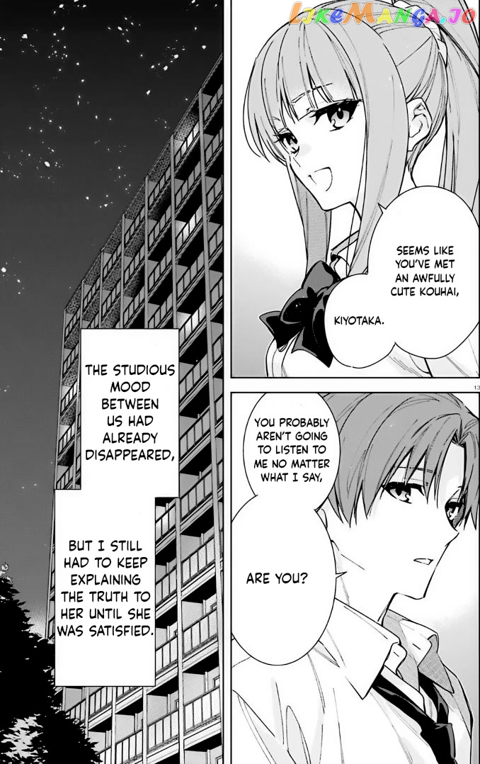 Youkoso Jitsuryoku Shijou Shugi No Kyoushitsu E: 2-Nensei-Hen chapter 12 - page 13