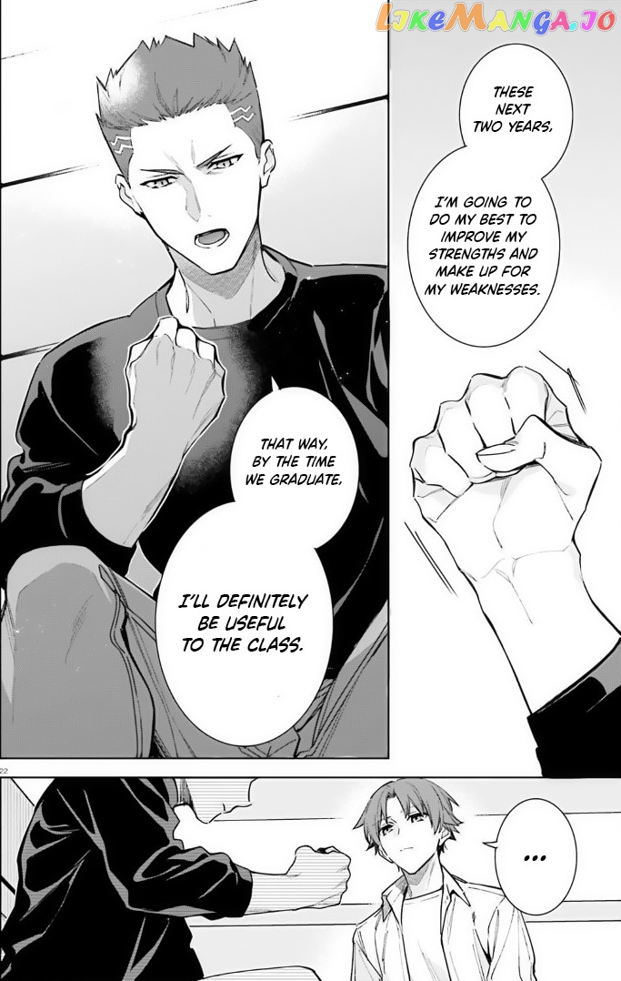 Youkoso Jitsuryoku Shijou Shugi No Kyoushitsu E: 2-Nensei-Hen chapter 13 - page 20