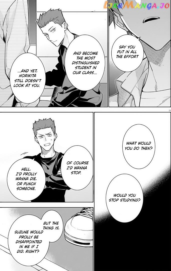 Youkoso Jitsuryoku Shijou Shugi No Kyoushitsu E: 2-Nensei-Hen chapter 13 - page 21