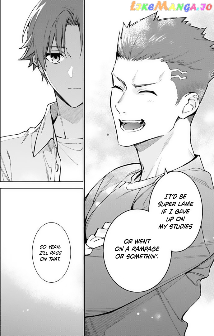 Youkoso Jitsuryoku Shijou Shugi No Kyoushitsu E: 2-Nensei-Hen chapter 13 - page 22