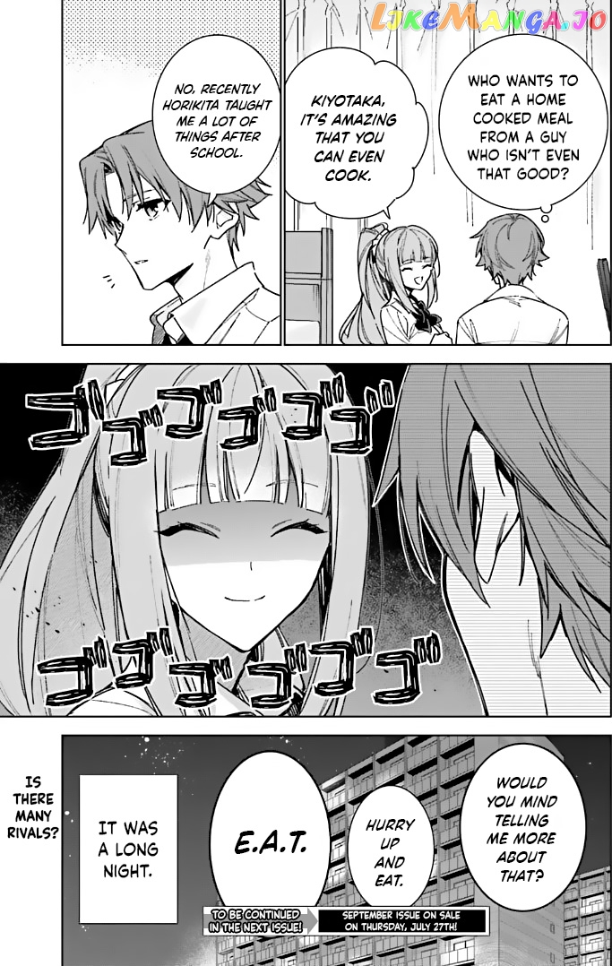 Youkoso Jitsuryoku Shijou Shugi No Kyoushitsu E: 2-Nensei-Hen chapter 13.1 - page 5