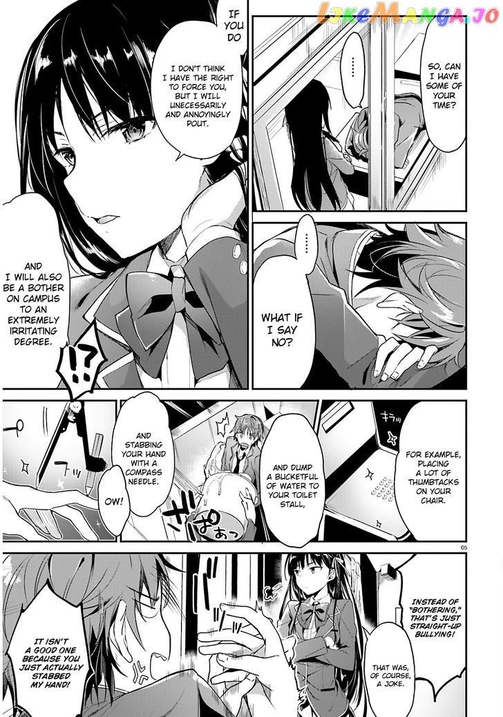 Youkoso Jitsuryoku Shijou Shugi no Kyoushitsu e chapter 1 - page 6