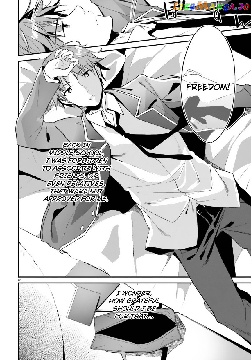 Youkoso Jitsuryoku Shijou Shugi no Kyoushitsu e chapter 2 - page 6