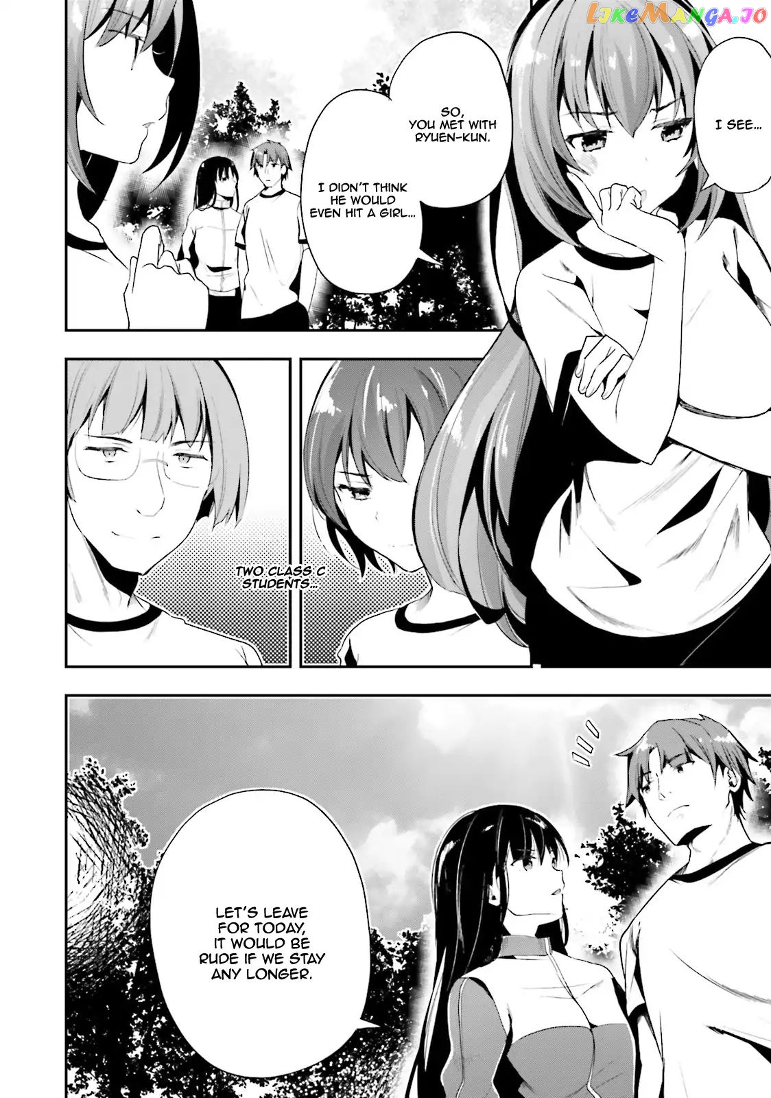 Youkoso Jitsuryoku Shijou Shugi no Kyoushitsu e chapter 19 - page 29