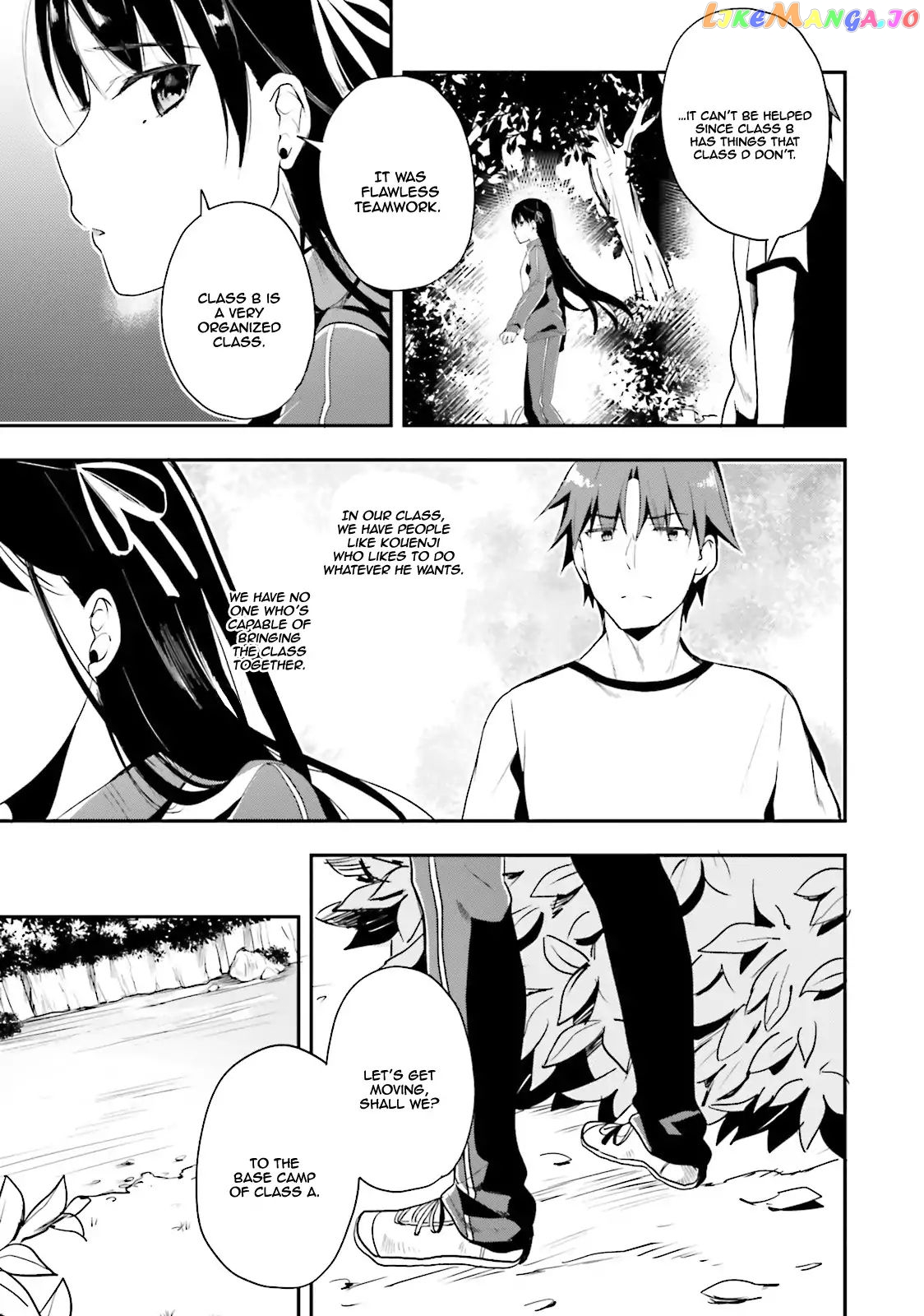 Youkoso Jitsuryoku Shijou Shugi no Kyoushitsu e chapter 19 - page 32