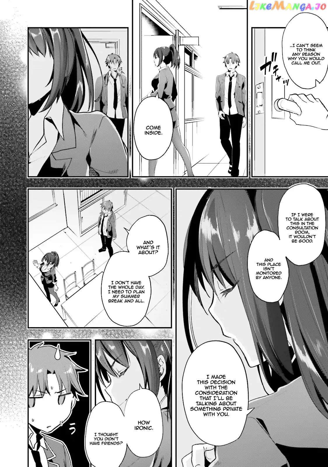 Youkoso Jitsuryoku Shijou Shugi no Kyoushitsu e chapter 19 - page 7