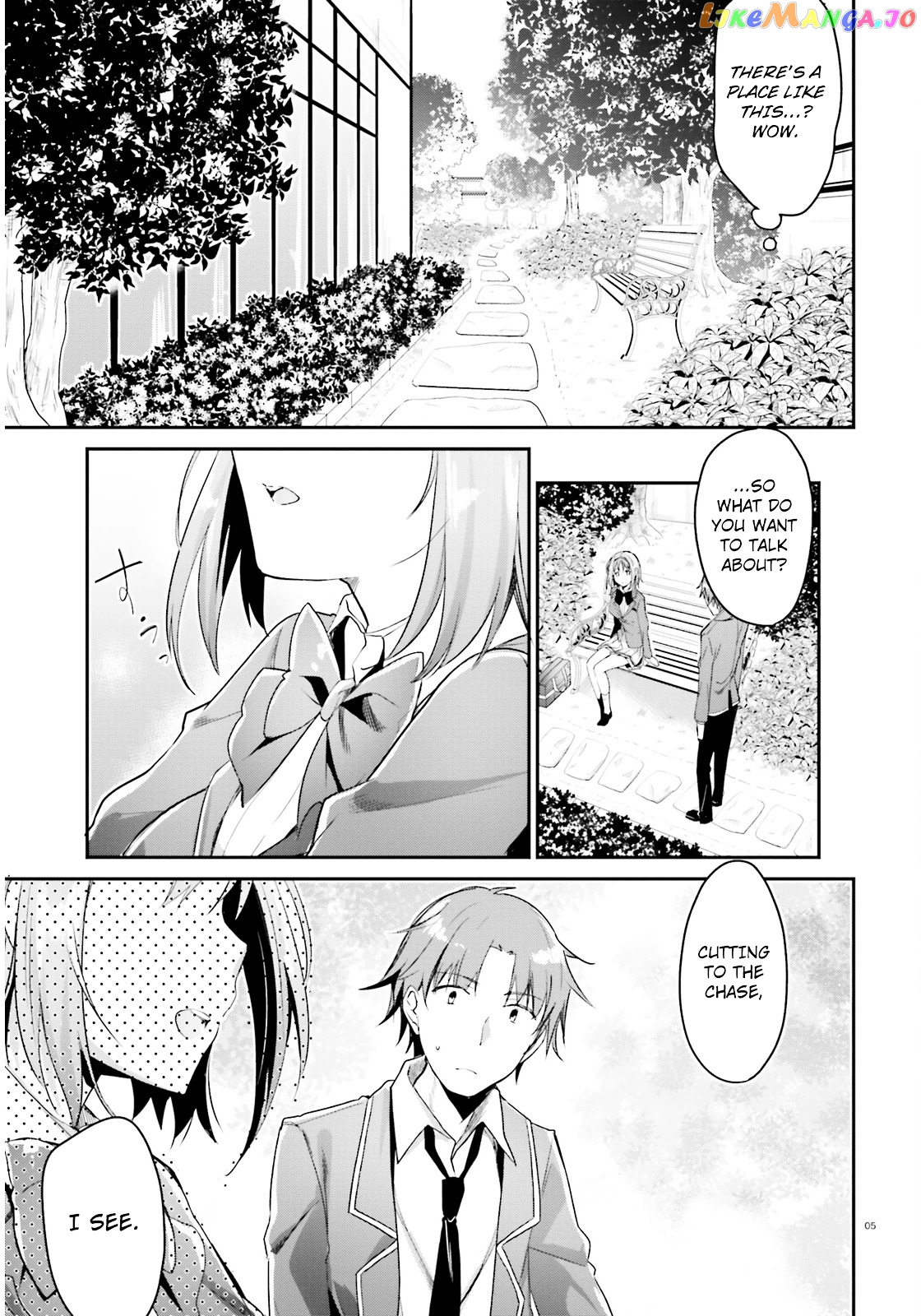 Youkoso Jitsuryoku Shijou Shugi no Kyoushitsu e chapter 3 - page 5