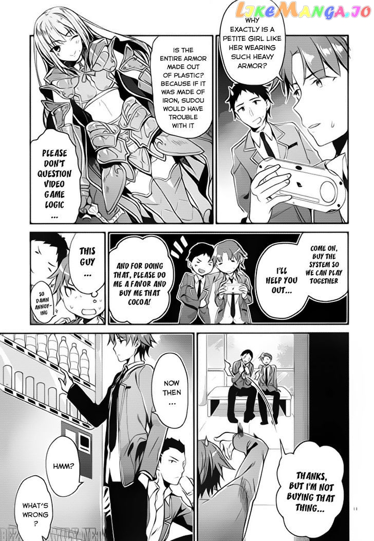 Youkoso Jitsuryoku Shijou Shugi no Kyoushitsu e chapter 4 - page 11