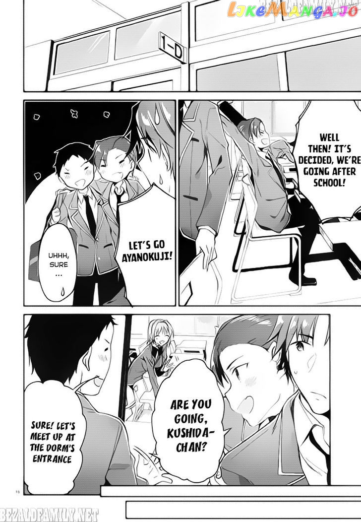 Youkoso Jitsuryoku Shijou Shugi no Kyoushitsu e chapter 4 - page 16