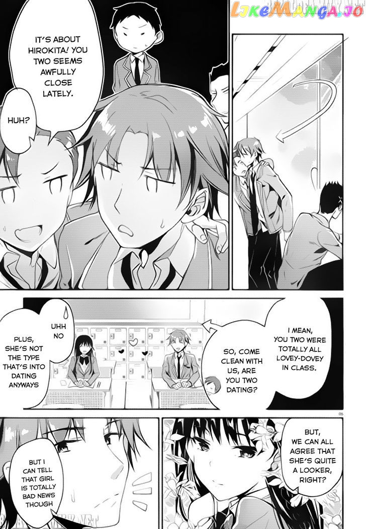 Youkoso Jitsuryoku Shijou Shugi no Kyoushitsu e chapter 4 - page 5