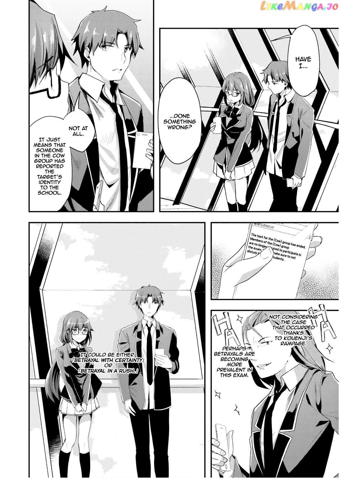 Youkoso Jitsuryoku Shijou Shugi no Kyoushitsu e chapter 42 - page 5
