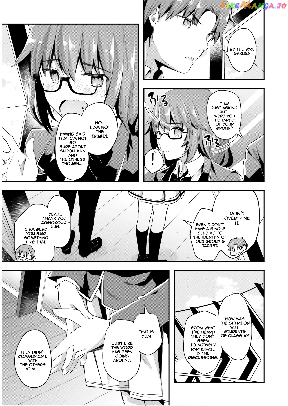 Youkoso Jitsuryoku Shijou Shugi no Kyoushitsu e chapter 42 - page 6