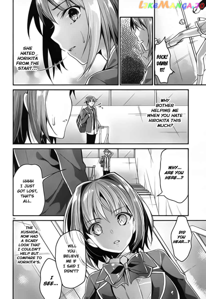 Youkoso Jitsuryoku Shijou Shugi no Kyoushitsu e chapter 5 - page 35