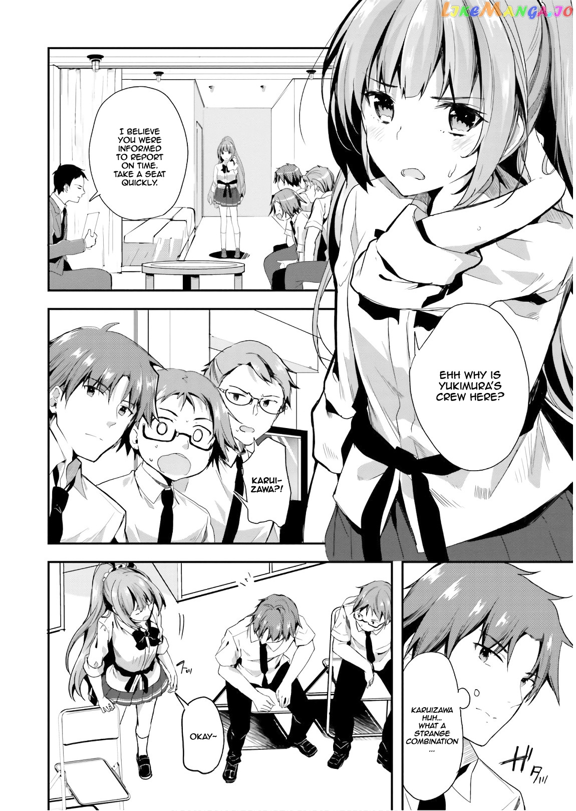 Youkoso Jitsuryoku Shijou Shugi no Kyoushitsu e chapter 29 - page 8