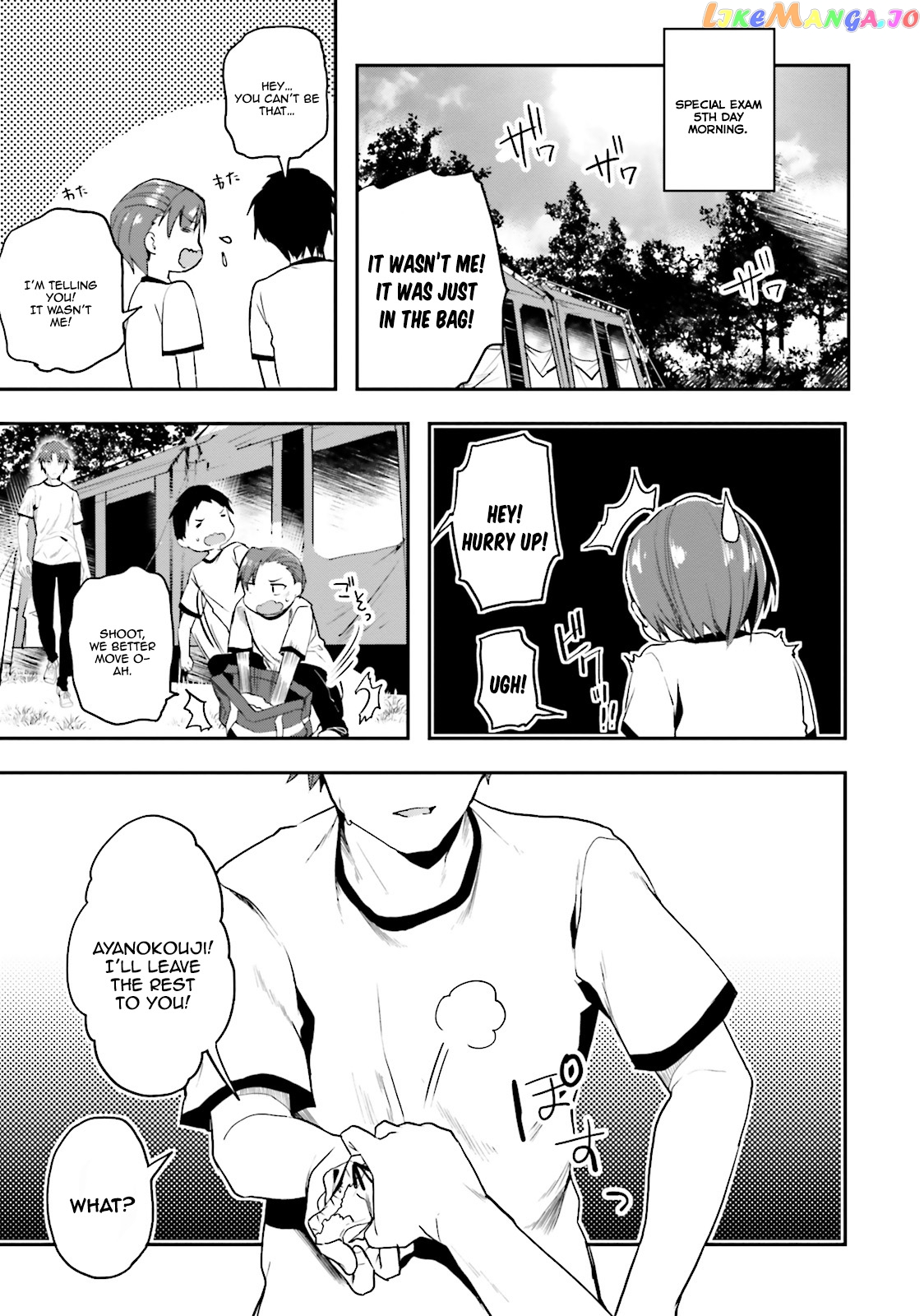 Youkoso Jitsuryoku Shijou Shugi no Kyoushitsu e chapter 21 - page 2